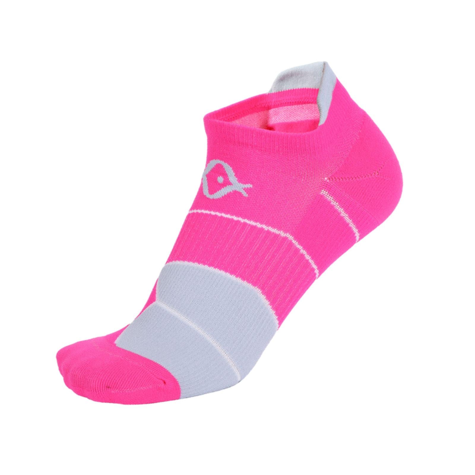 1 Pair Men Short Socks Running Socks for Daily Wear Sports Cold Weather Pink
