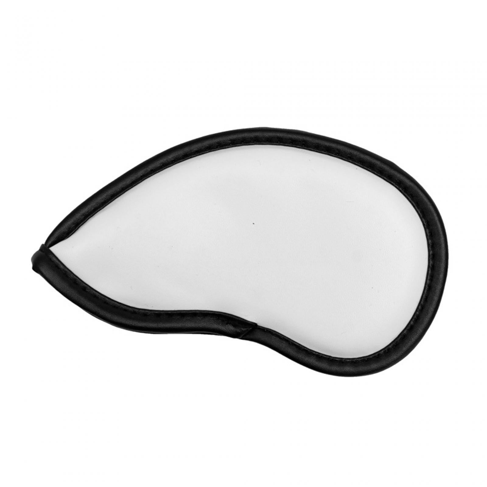 10 Pieces Golf Iron Covers Set Water Resistant Golf Club Head Covers