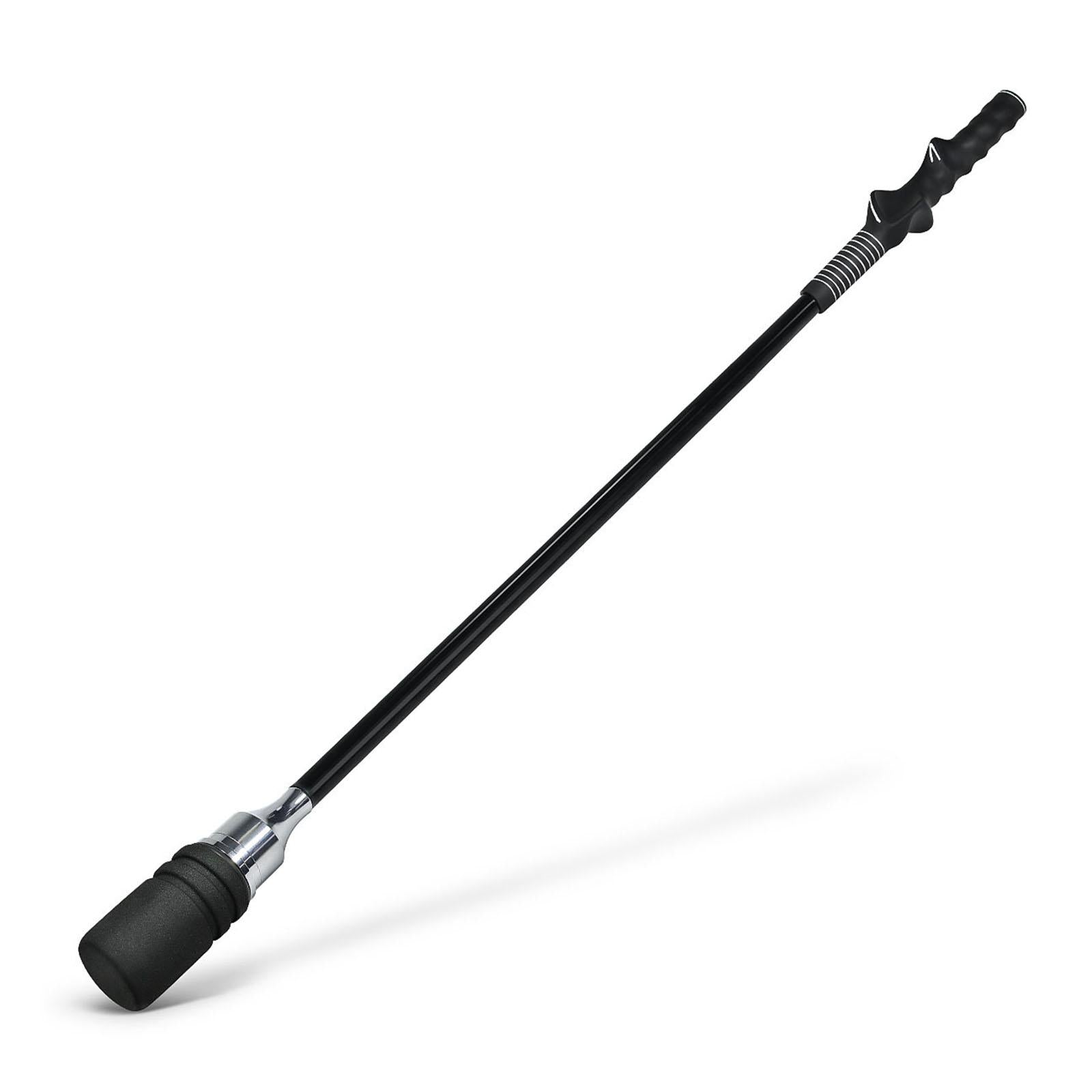 Golf Swing Trainer Golf Warm up Stick for Tempo Strength Position Correction Black