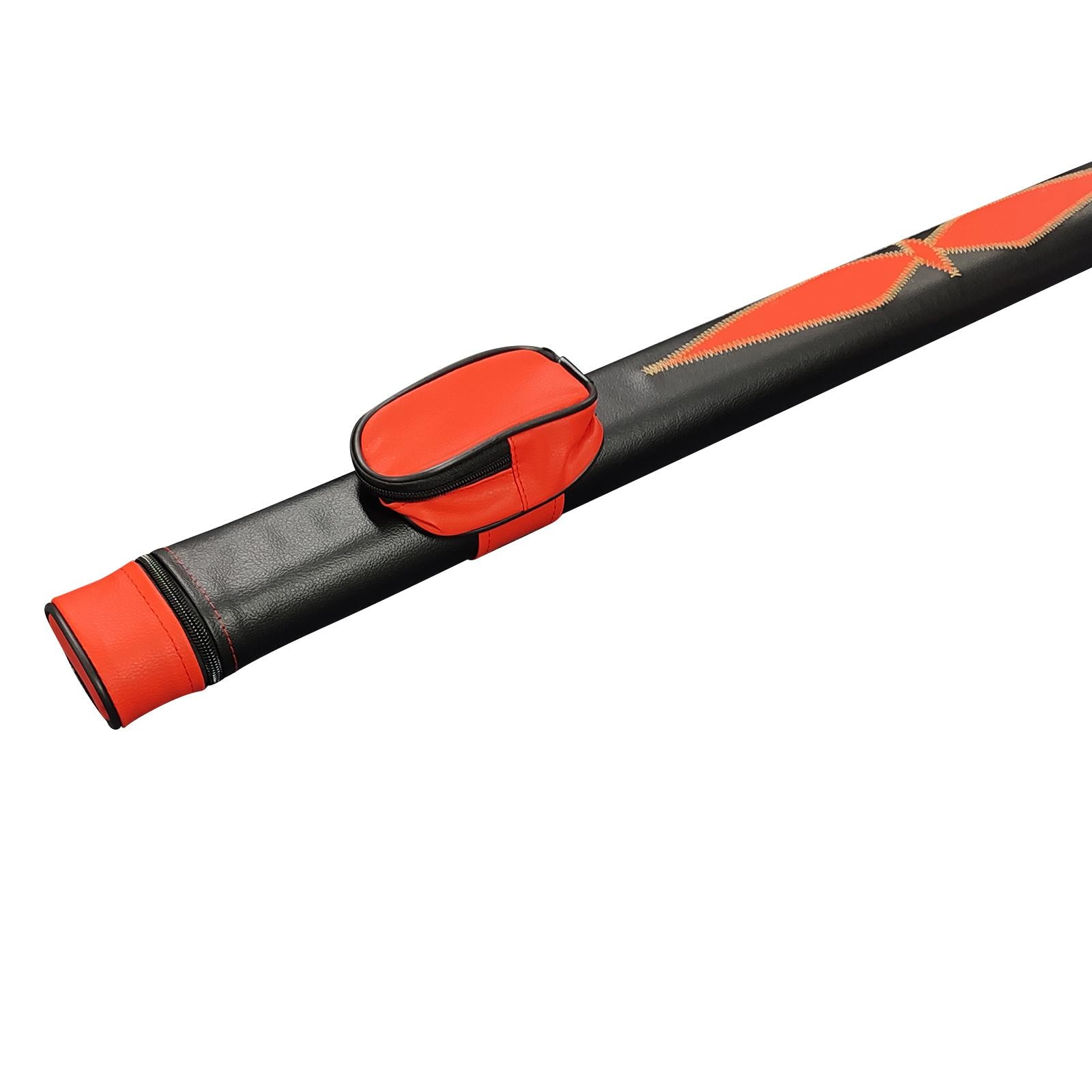 Pool Cue Case Wrapped 1 Complete 2 Pieces Rod for Games Billiard Room Sports