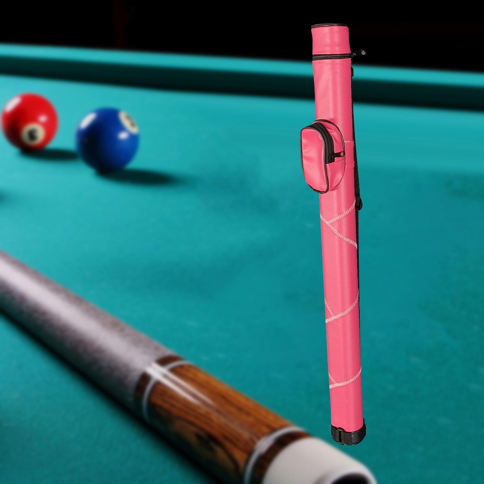Pool Cue Case 2 Holes 1 Complete 2 Pieces Rod for Games Billiard Room Sports