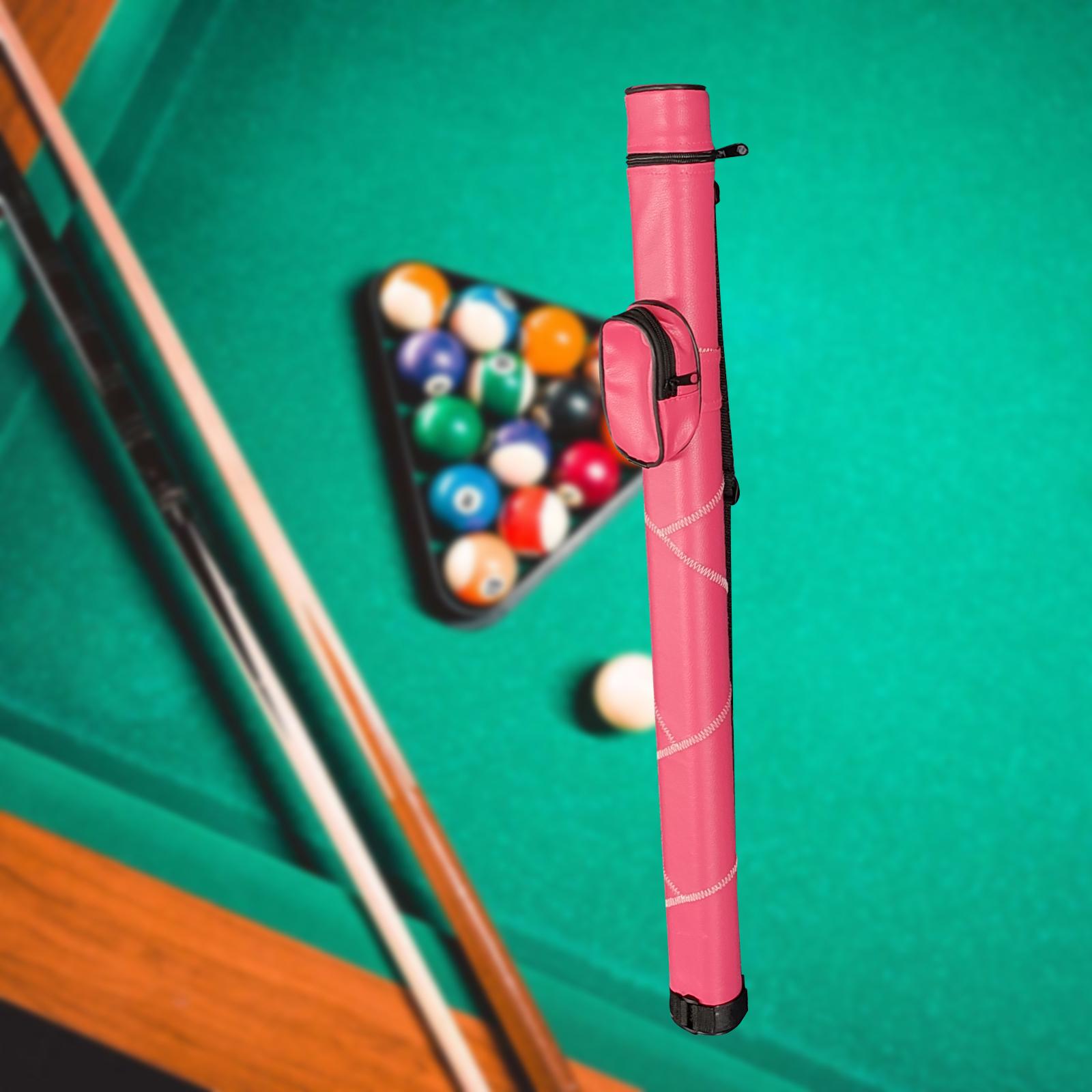 Pool Cue Case 2 Holes 1 Complete 2 Pieces Rod for Games Billiard Room Sports