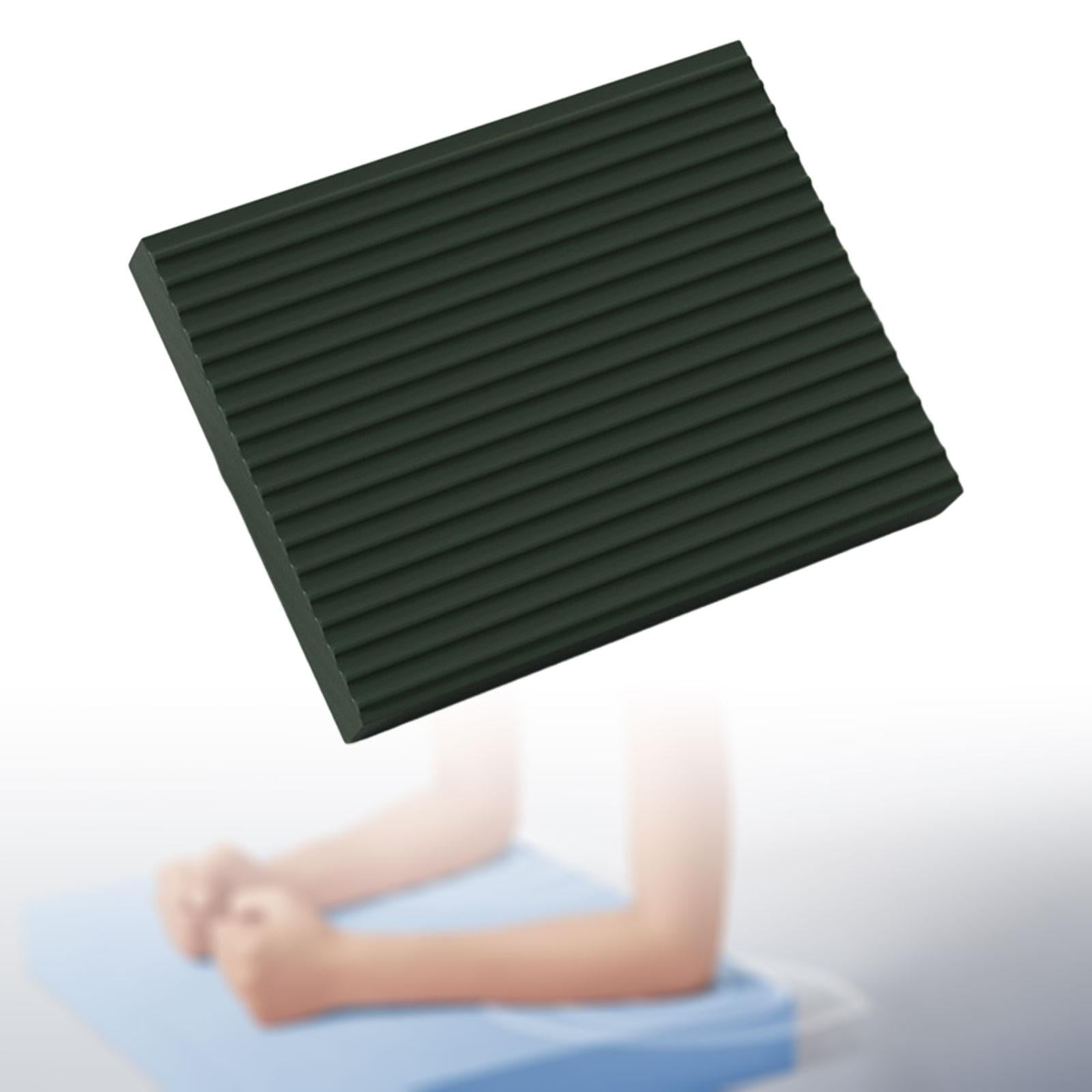 Balance Pad Kneeling Pad Pedal Yoga Knee Pad for Exercise Pilates 30x40cm Dark green