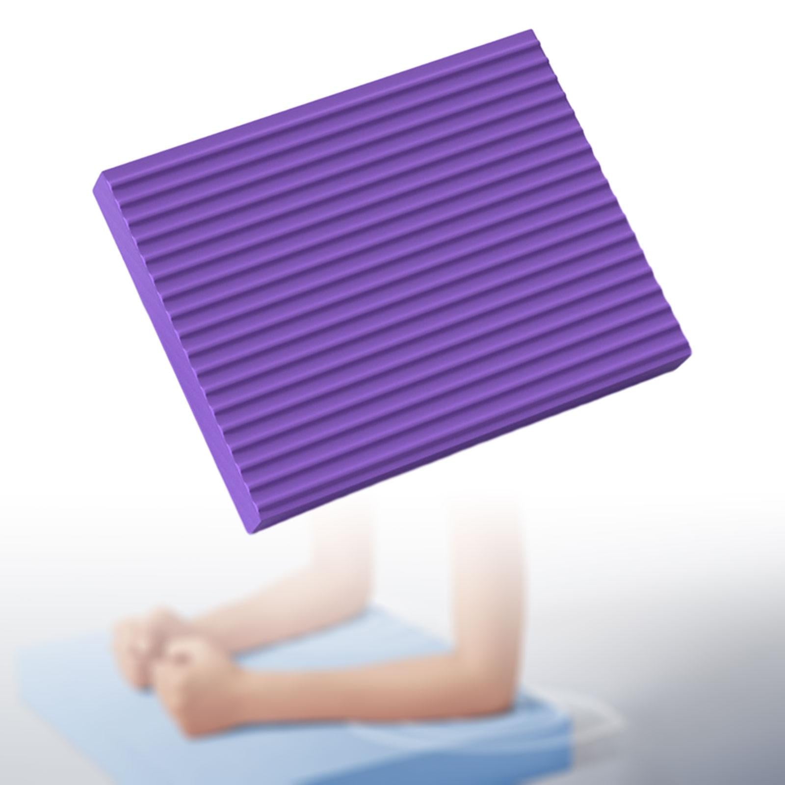 Balance Pad Kneeling Pad Pedal Yoga Knee Pad for Exercise Pilates 30x40cm Violet