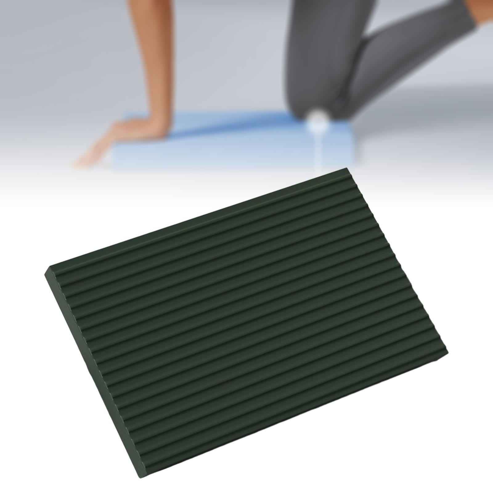 Balance Pad Kneeling Pad Pedal Yoga Knee Pad for Exercise Pilates 33x61cm Dark green