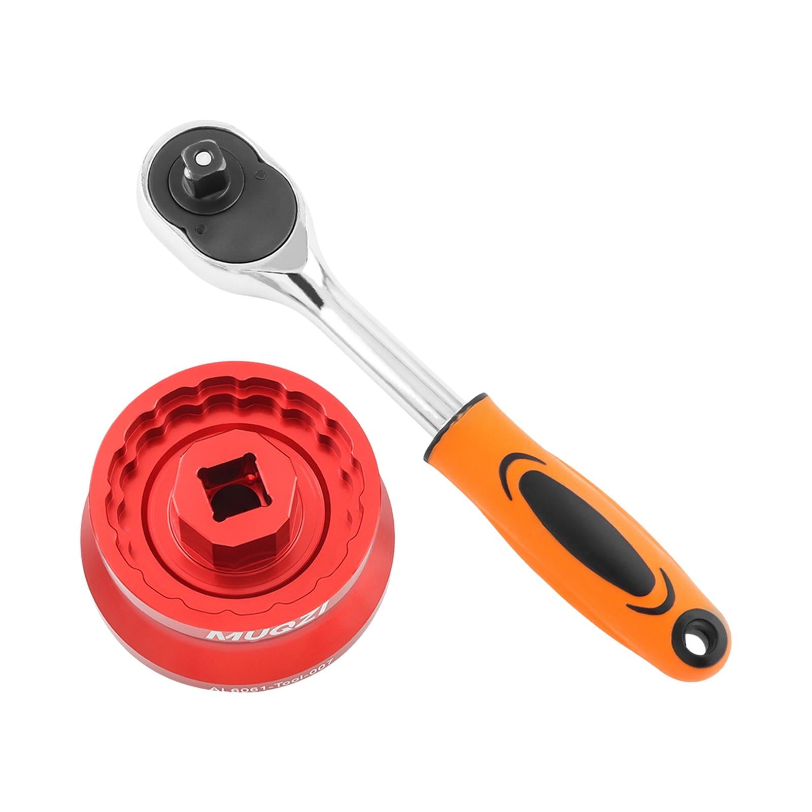 Bike Bottom Bracket Tool Practical Hand Tool Crank Removal Installation Tool Red