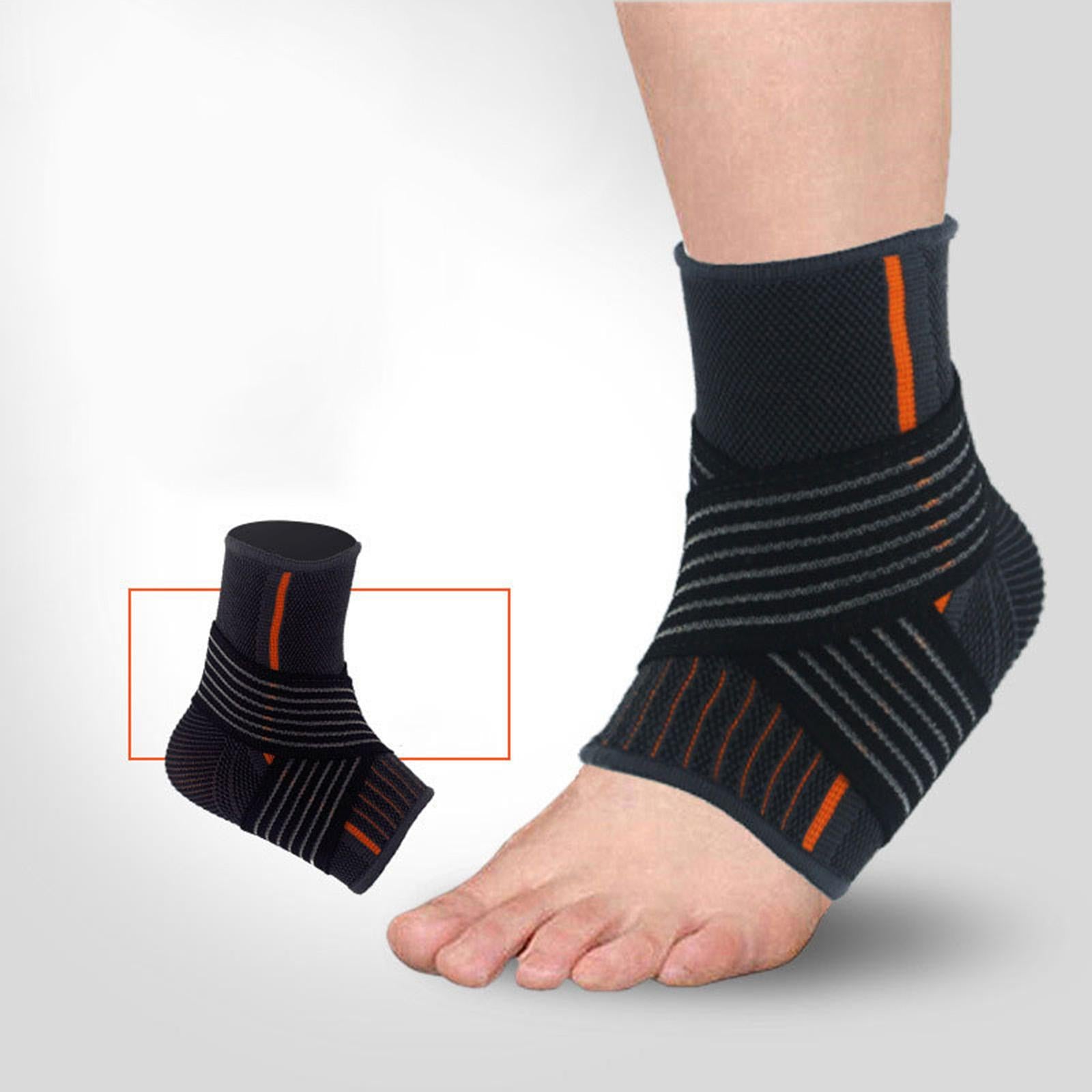 Ankle Brace for Adults Elastic Ankle Wrap for Fitness Running Weight Lifting Women