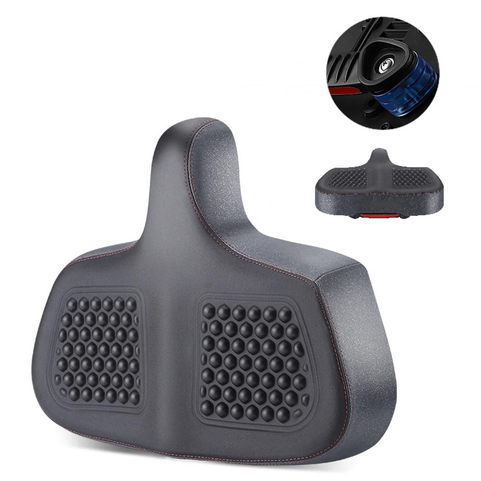 Bike Saddle Seat Bicycle Wide Saddle Breathable Classic Men Women Shockproof 32cmx26cmx6cm