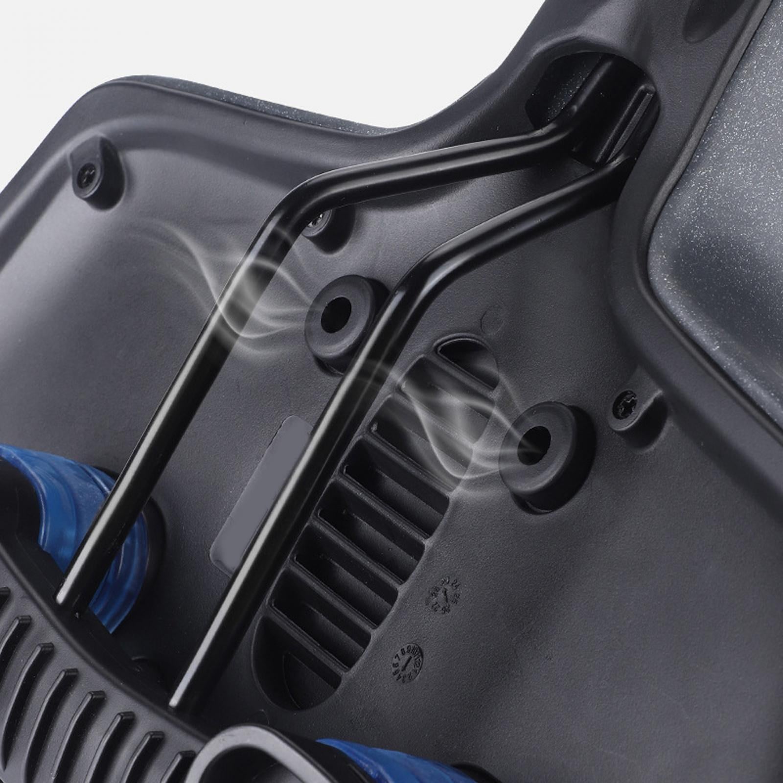 Bike Saddle Seat Bicycle Wide Saddle Breathable Classic Men Women Shockproof 32cmx26cmx6cm