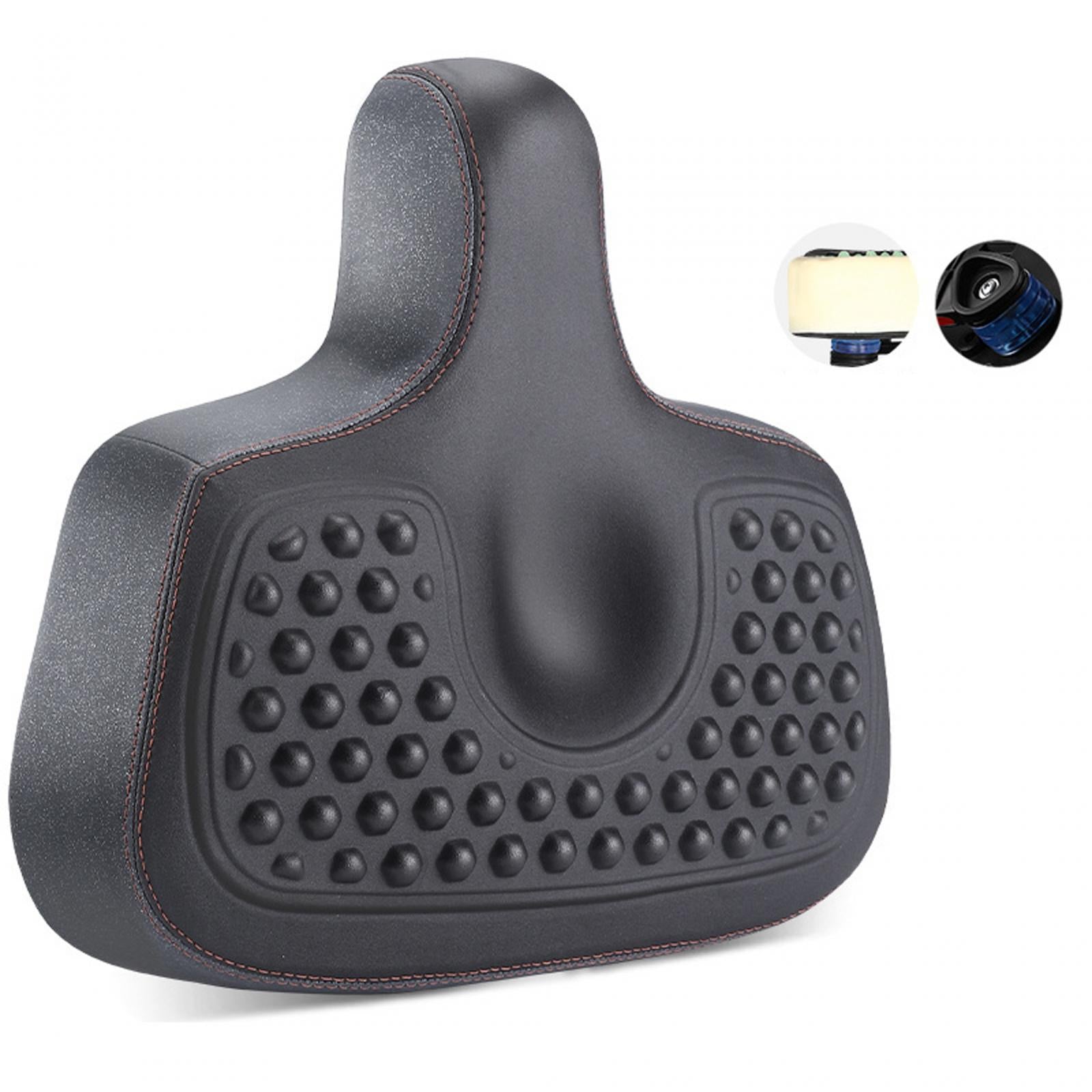 Bike Saddle Seat Bicycle Wide Saddle Breathable Classic Men Women Shockproof 26cmx25cmx6cm