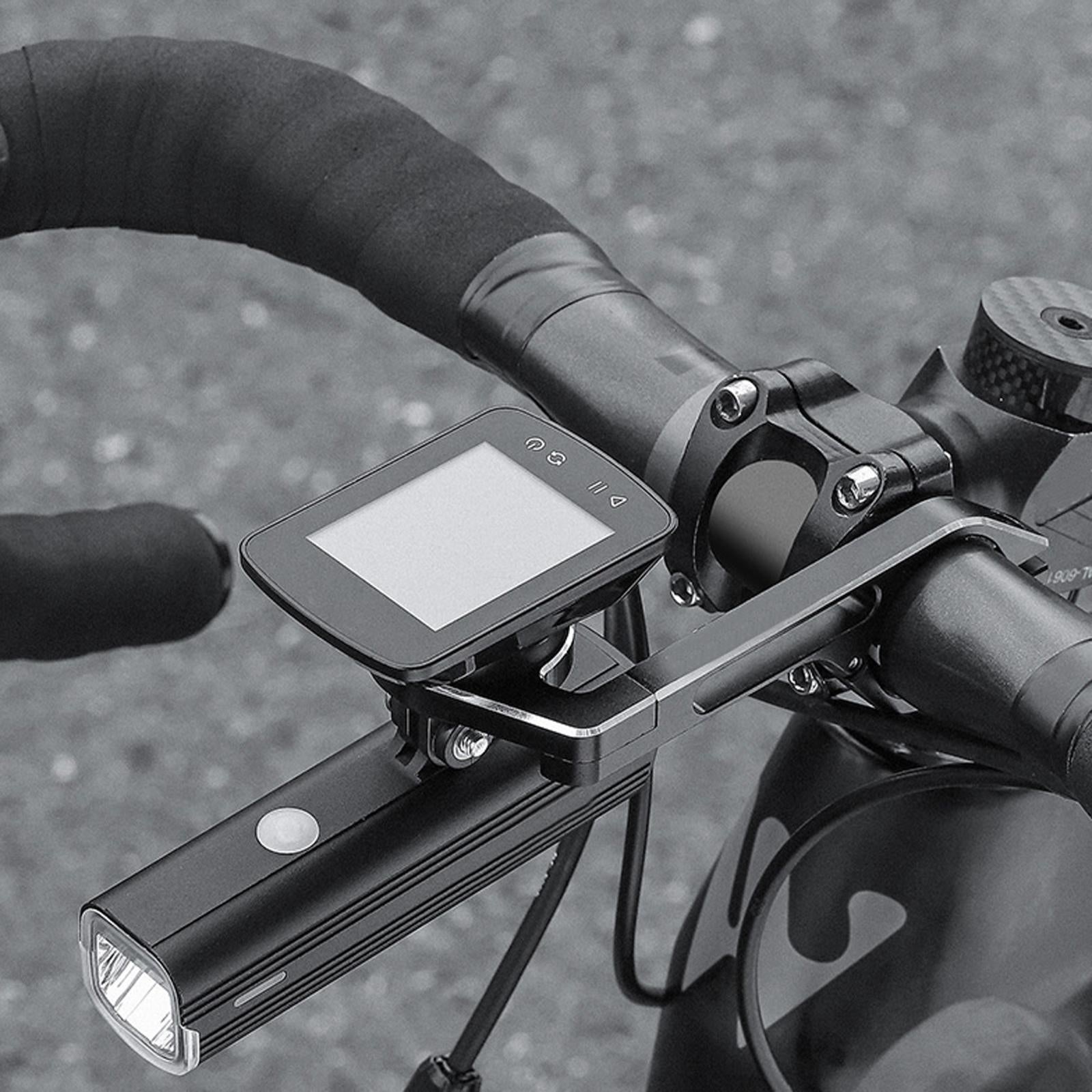 Out Front Bike Computer Mount Light Mount Bike Computer Holder Camera Holder Silver
