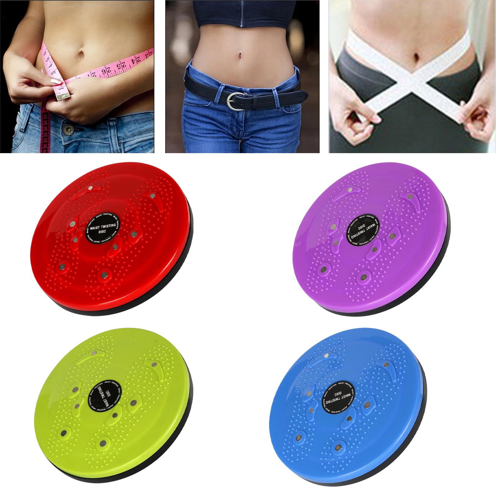 Waist Twist Disc Board Mute Body Building Twisting Stepper Ab Twisting Board Red