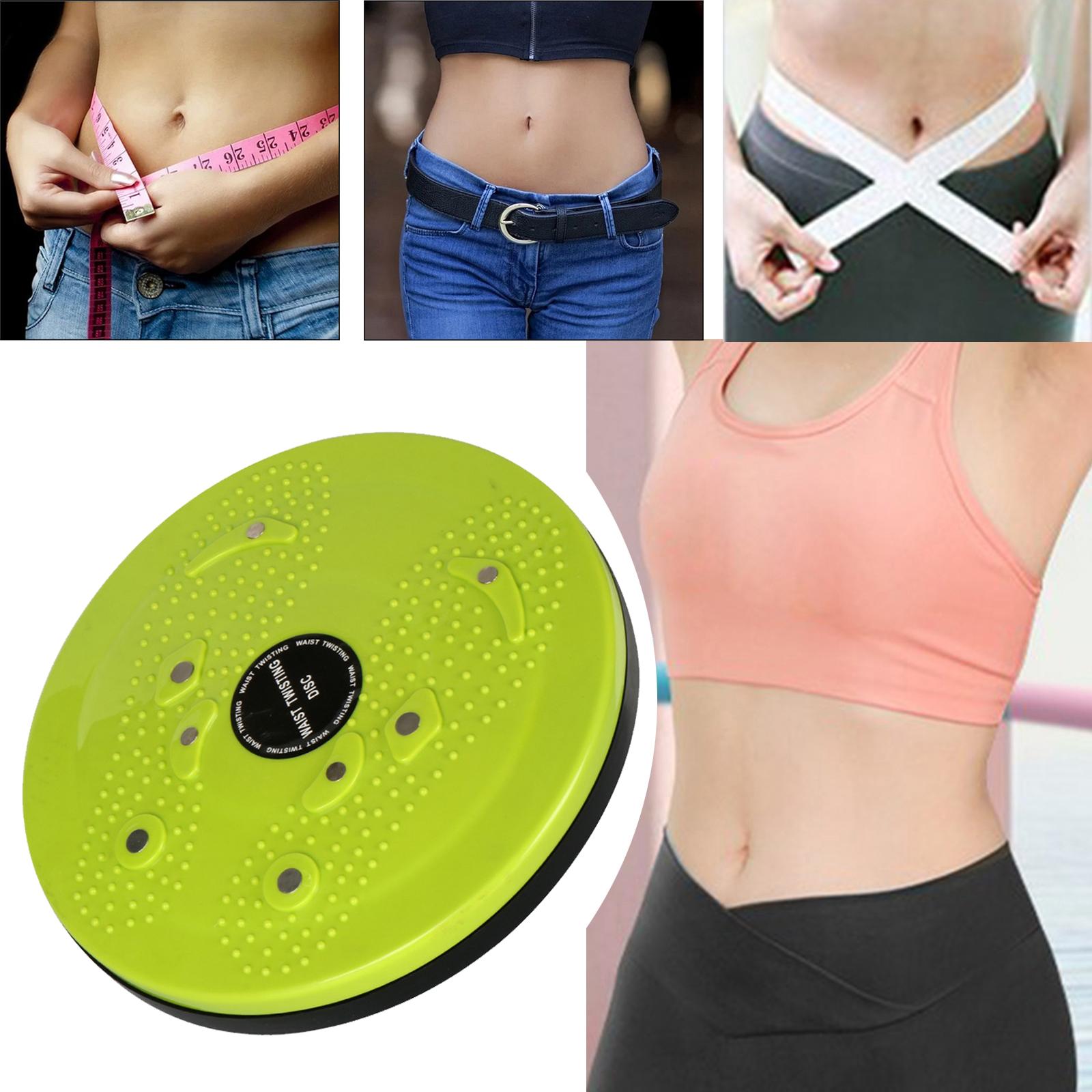 Waist Twist Disc Board Mute Body Building Twisting Stepper Ab Twisting Board Green