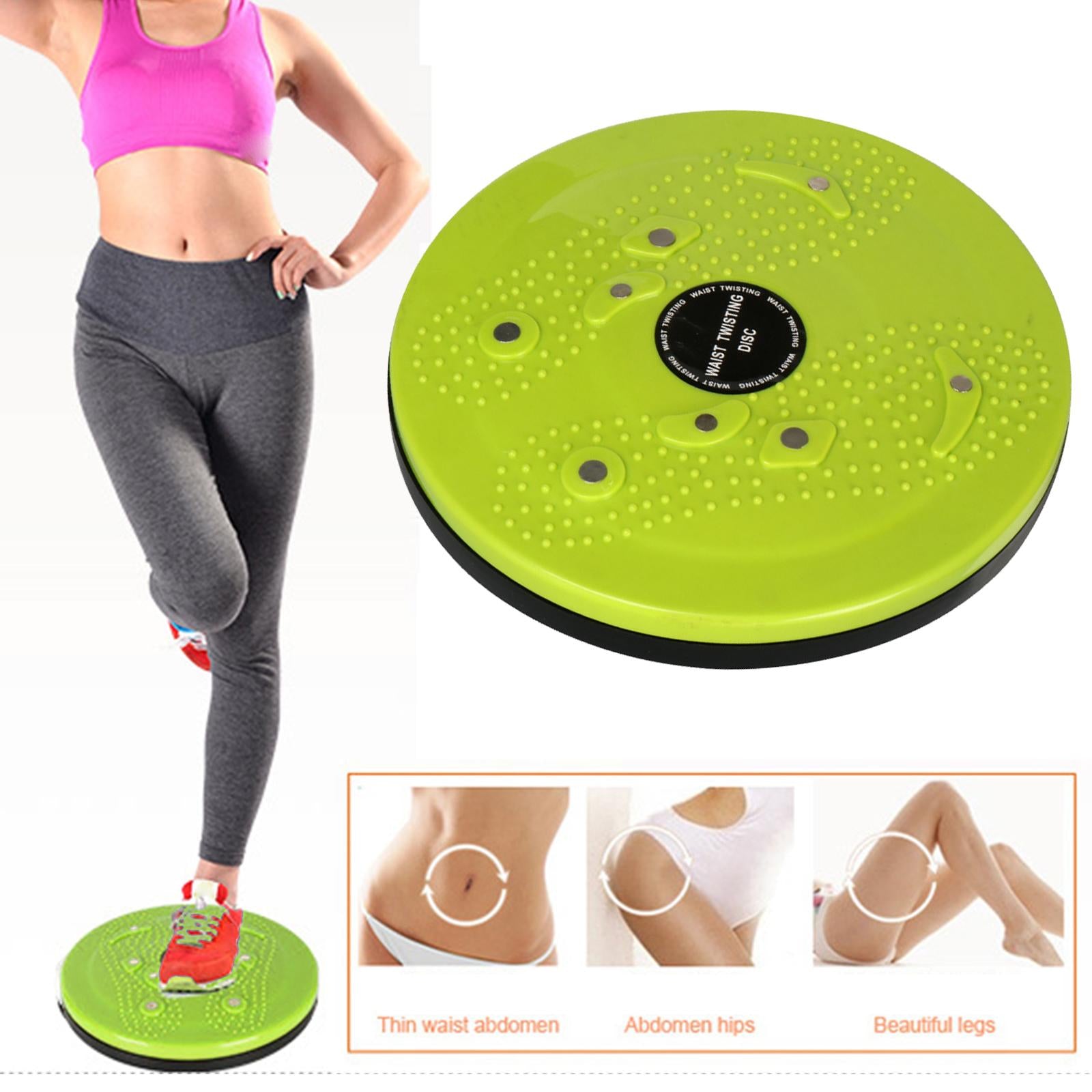 Waist Twist Disc Board Mute Body Building Twisting Stepper Ab Twisting Board Green