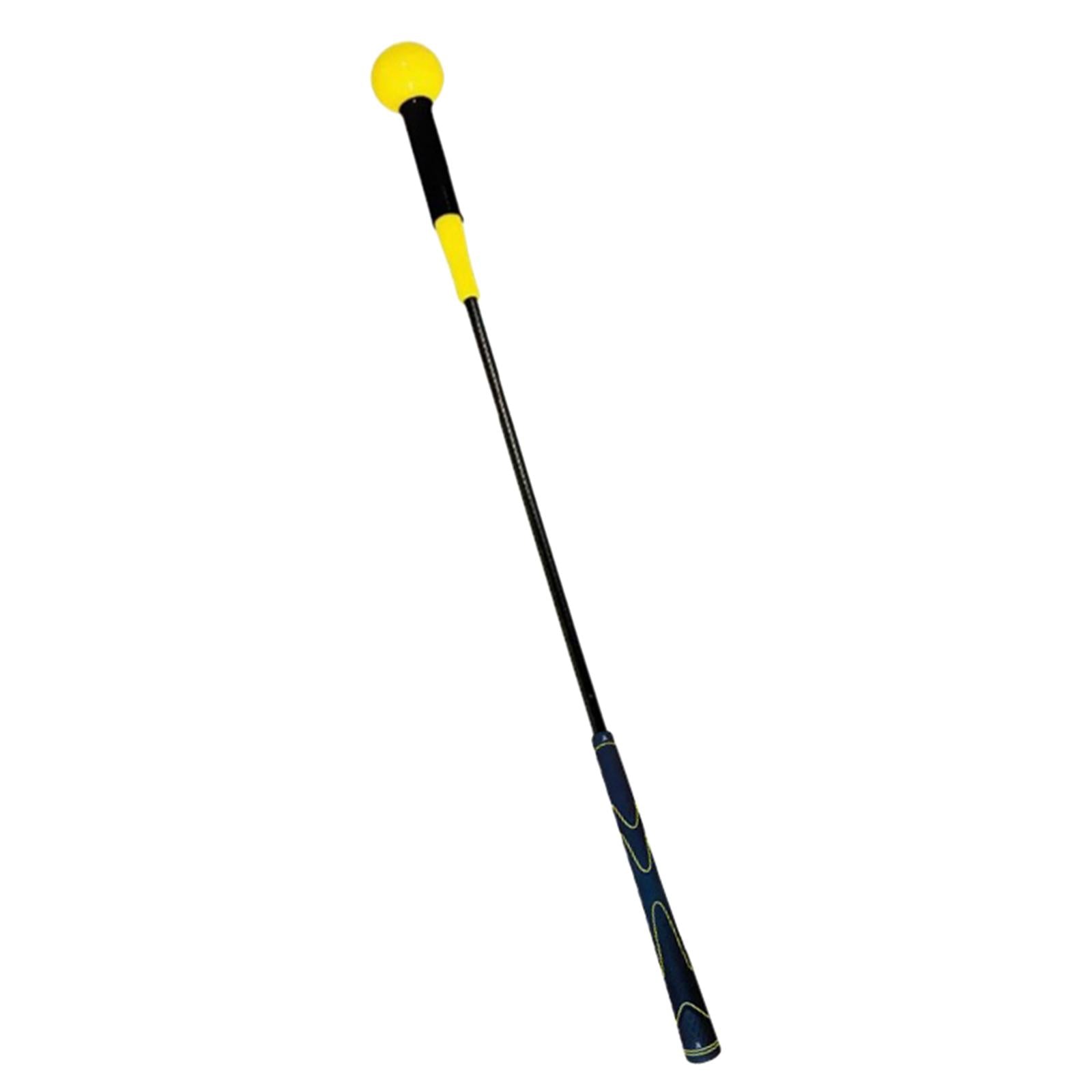 Golf Swing Trainer Aid Adult Golf Training for Speed Position Correction Yellow
