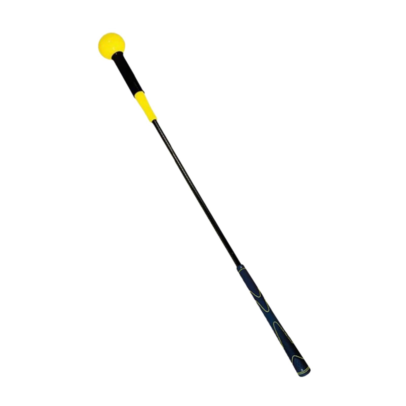 Golf Swing Trainer Aid Adult Golf Training for Speed Position Correction Yellow