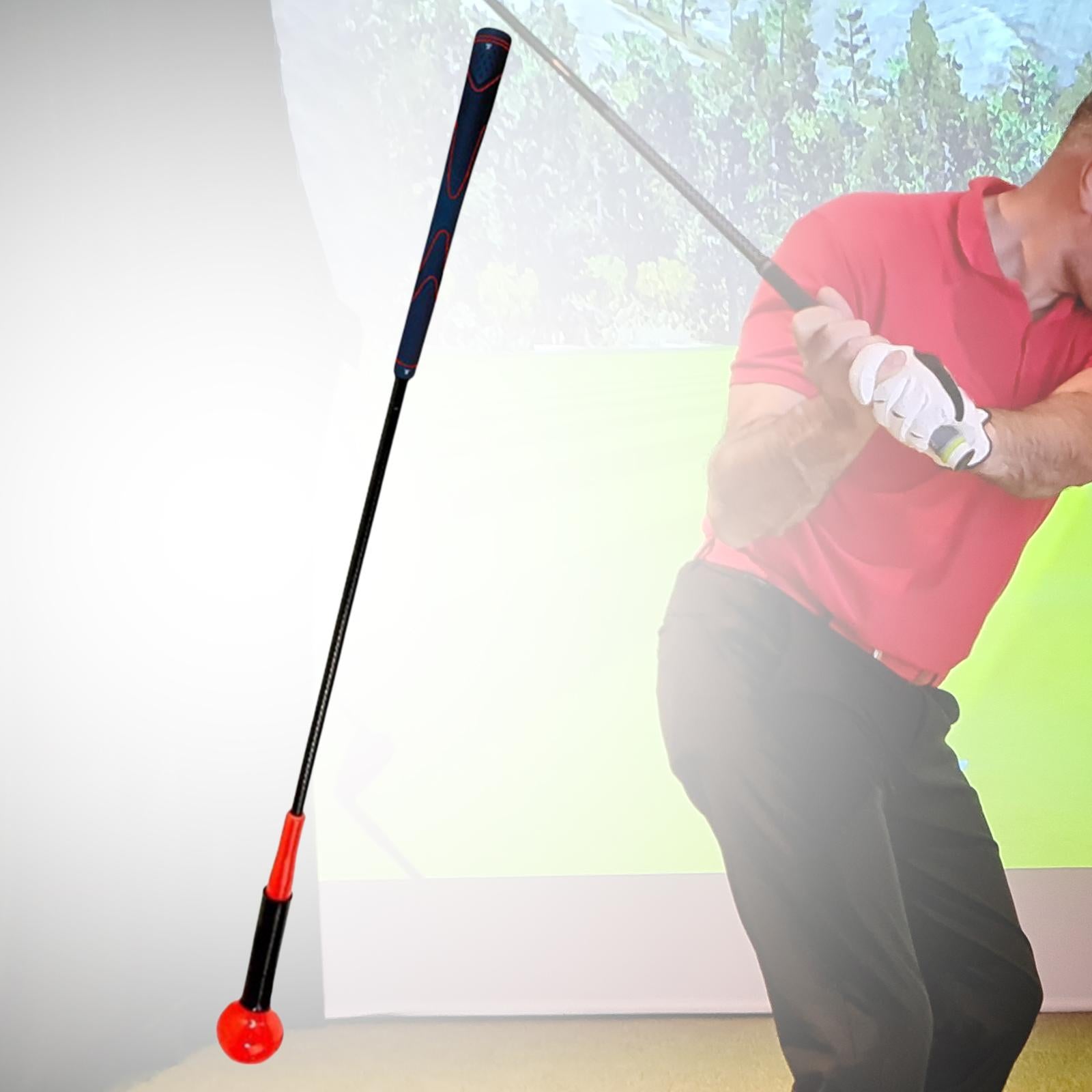 Golf Swing Trainer Aid Adult Golf Training for Speed Position Correction Red