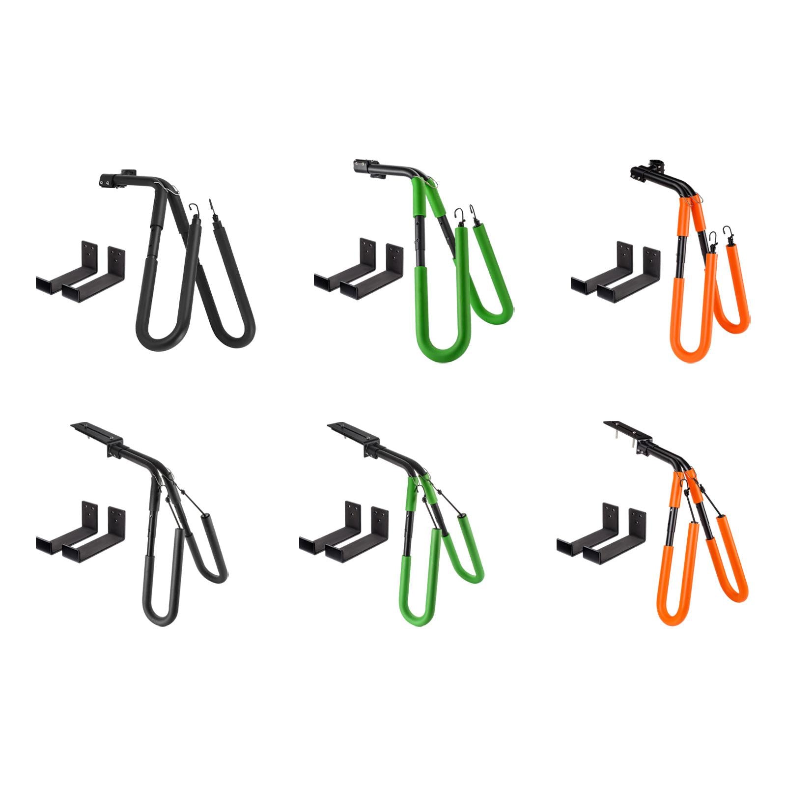 Surfboard Bike Rack Surfboard Bicycle Carrier for Skimboard Kiteboard Holder Black Bike