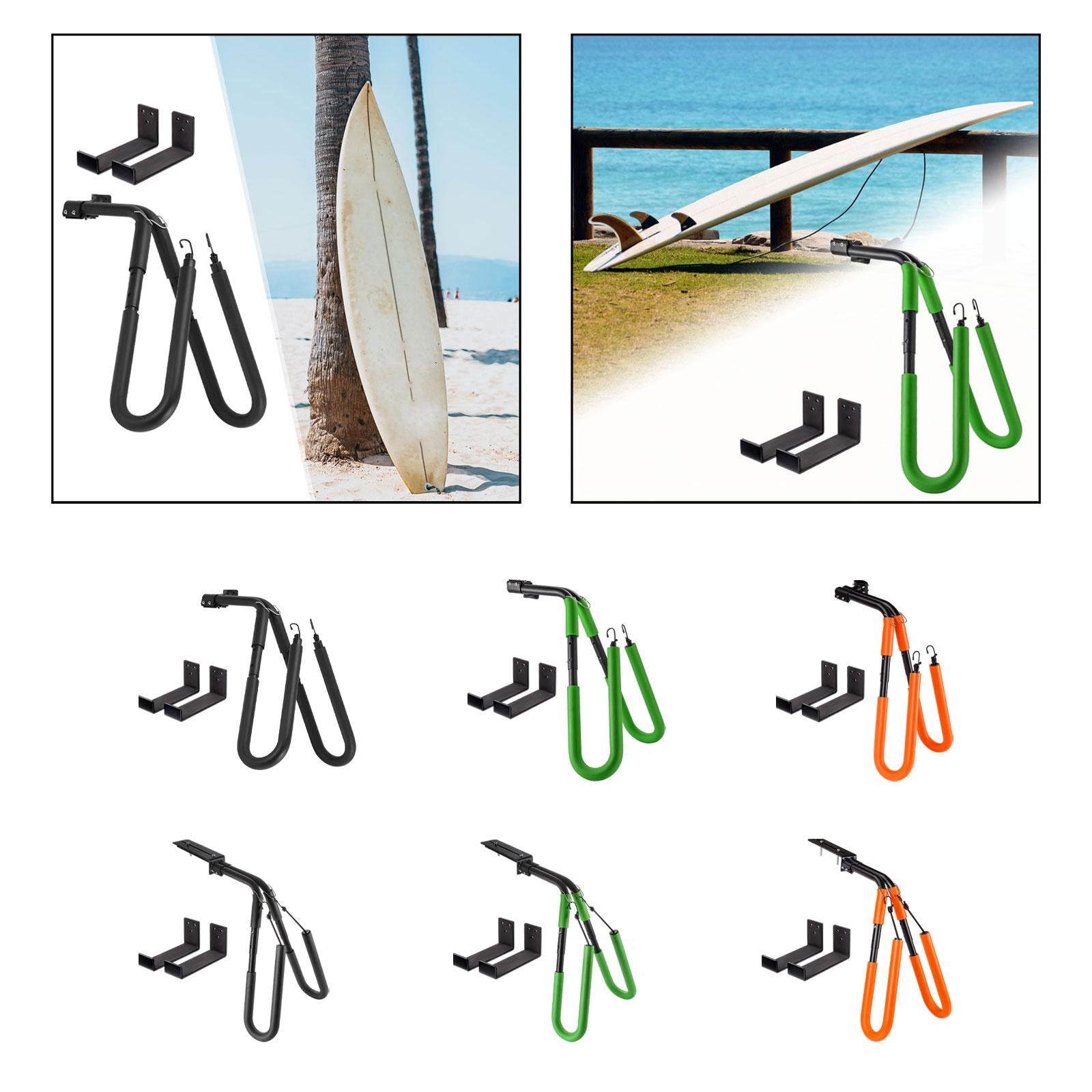 Surfboard Bike Rack Surfboard Bicycle Carrier for Skimboard Kiteboard Holder Black Bike