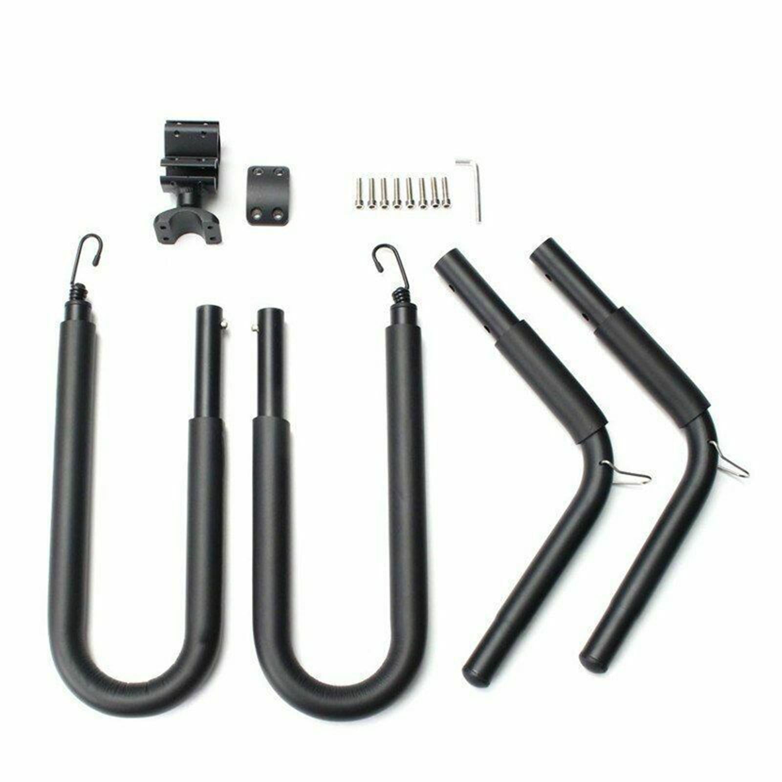Surfboard Bike Rack Surfboard Bicycle Carrier for Skimboard Kiteboard Holder Black Bike
