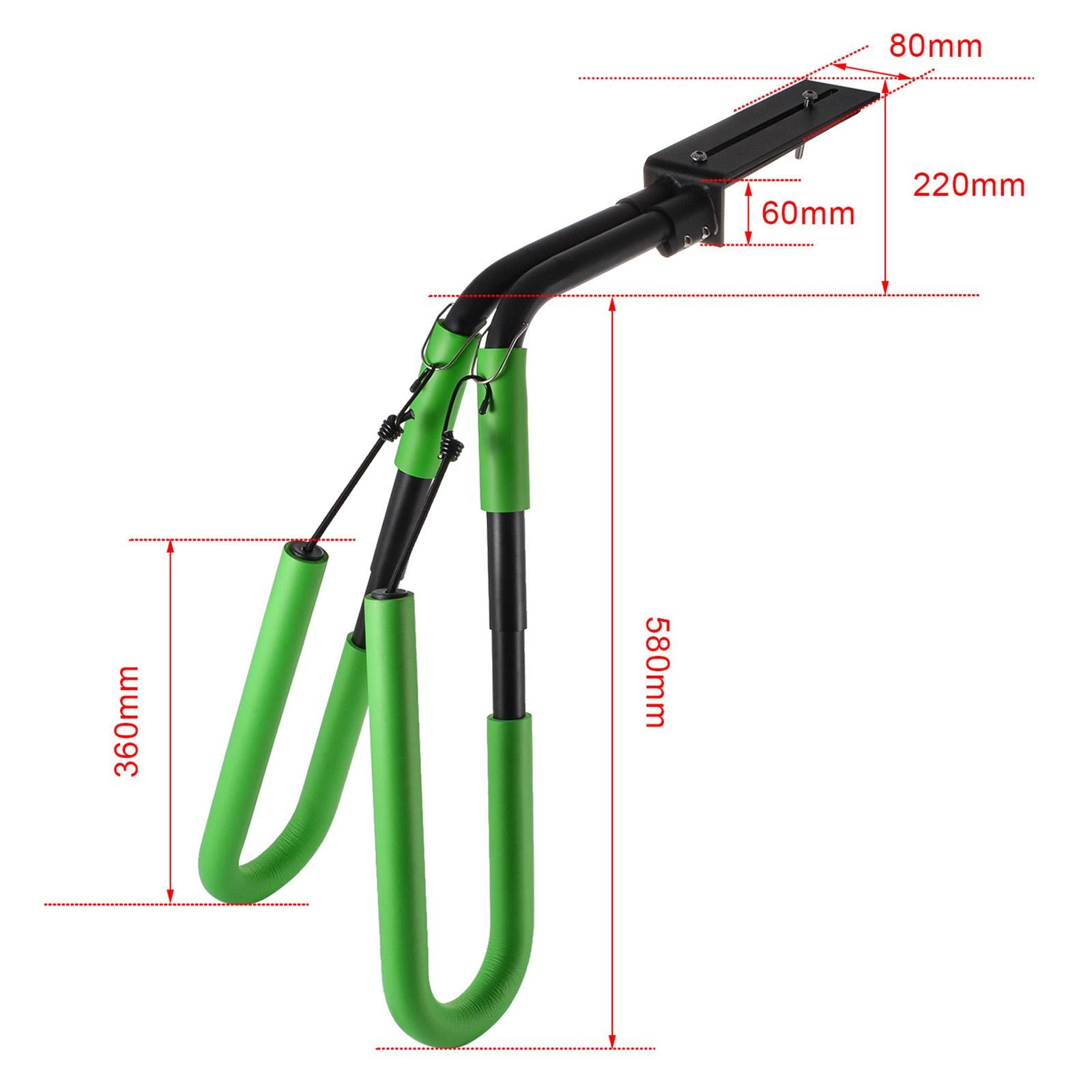 Surfboard Bike Rack Surfboard Bicycle Carrier for Skimboard Kiteboard Holder Green Motorcycle