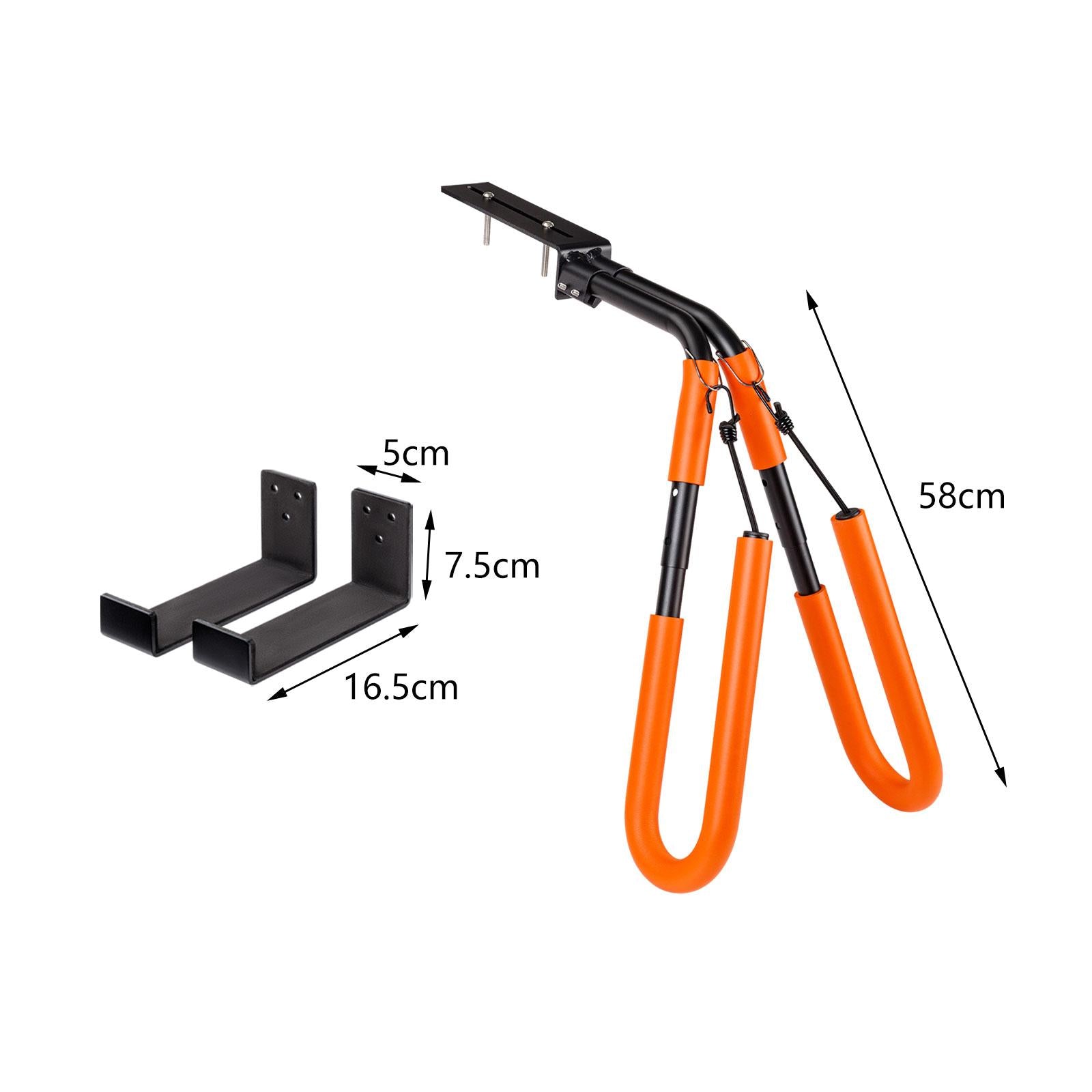 Surfboard Bike Rack Surfboard Bicycle Carrier for Skimboard Kiteboard Holder Orange Motorcycle