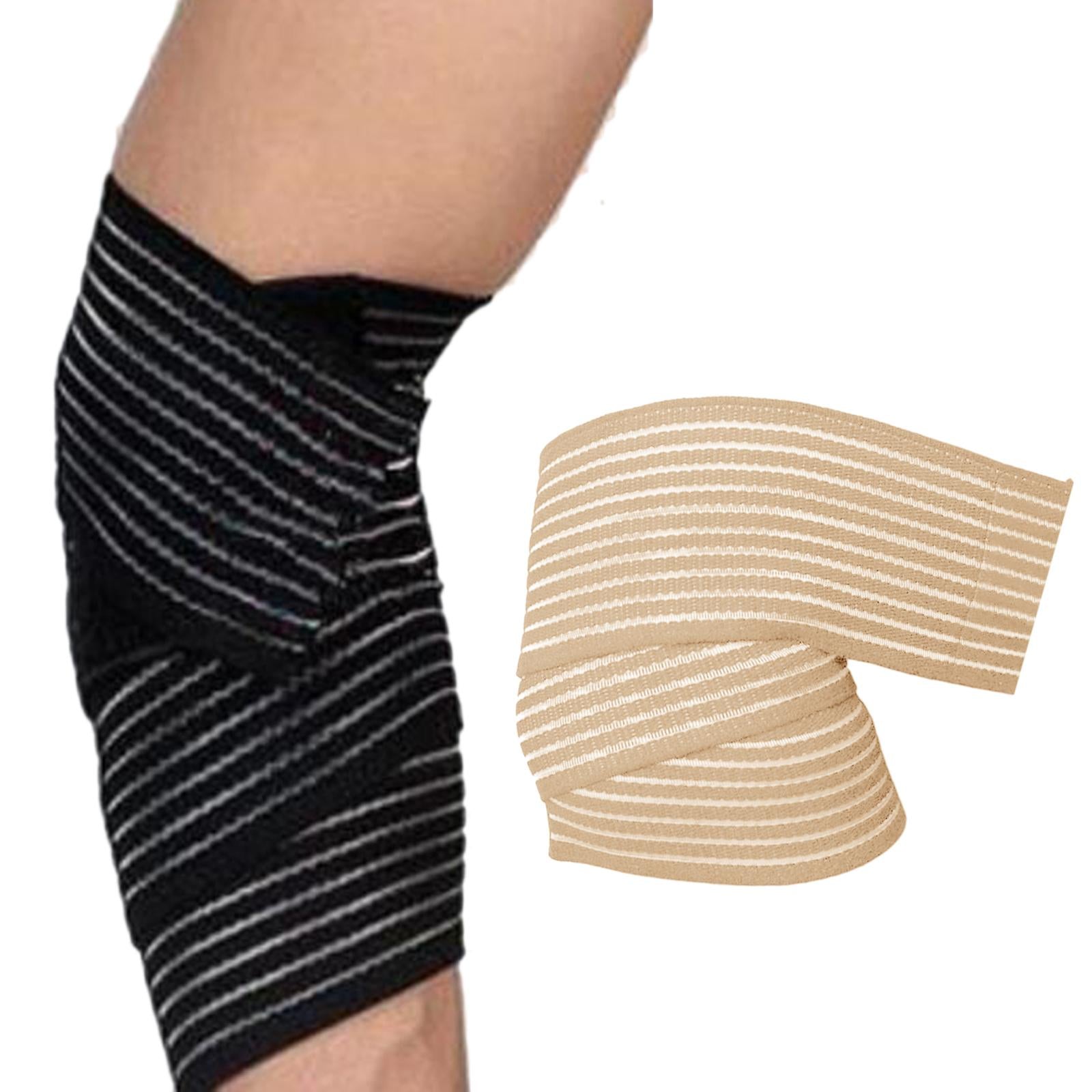 Elbow Wrap Elastic Elbow Brace for Gym Workout Cross Training Weight Lifting Skin color