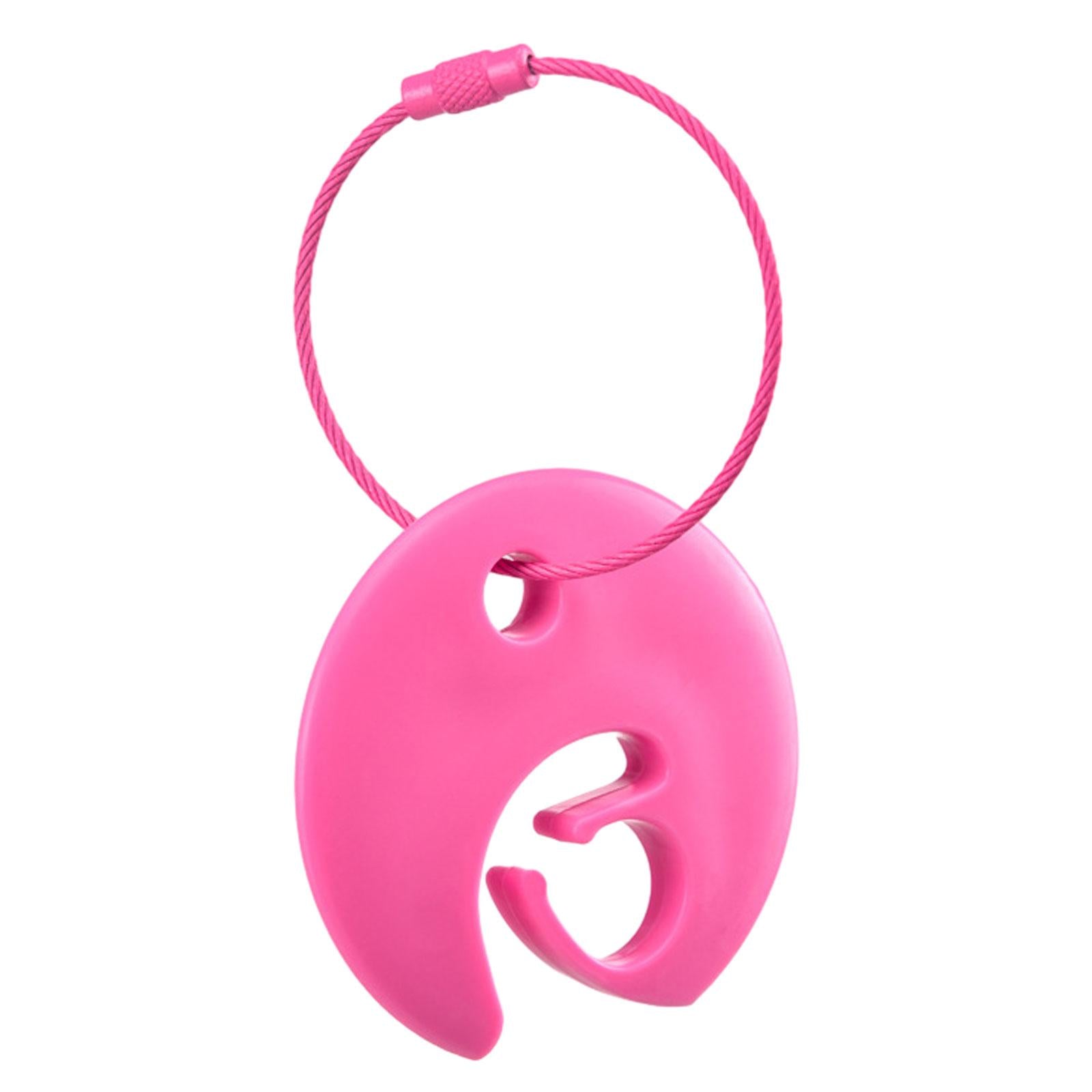 Disc Clip Durable Disc Carrying Accessory Outdoor Sports Disc Carrier Pink