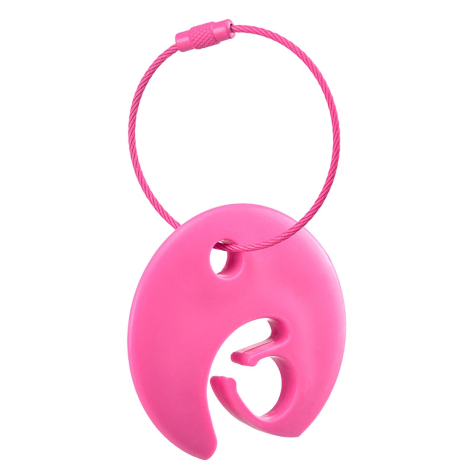 Disc Clip Durable Disc Carrying Accessory Outdoor Sports Disc Carrier Pink