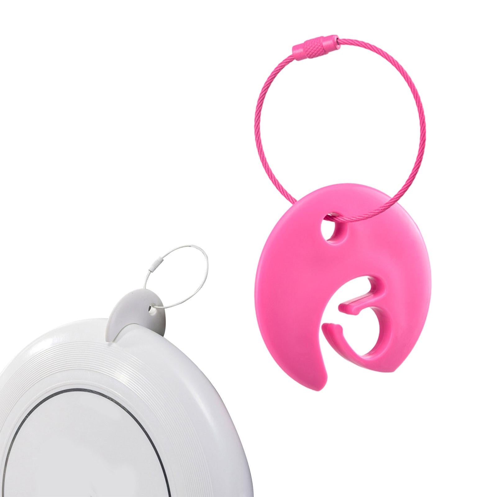 Disc Clip Durable Disc Carrying Accessory Outdoor Sports Disc Carrier Pink