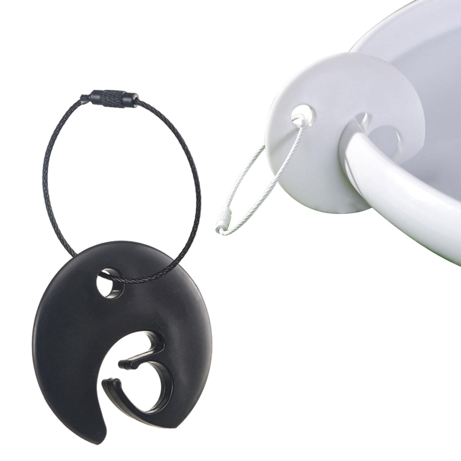 4xDisc Clip Durable Disc Carrying Accessory Outdoor Sports Disc Carrier Black