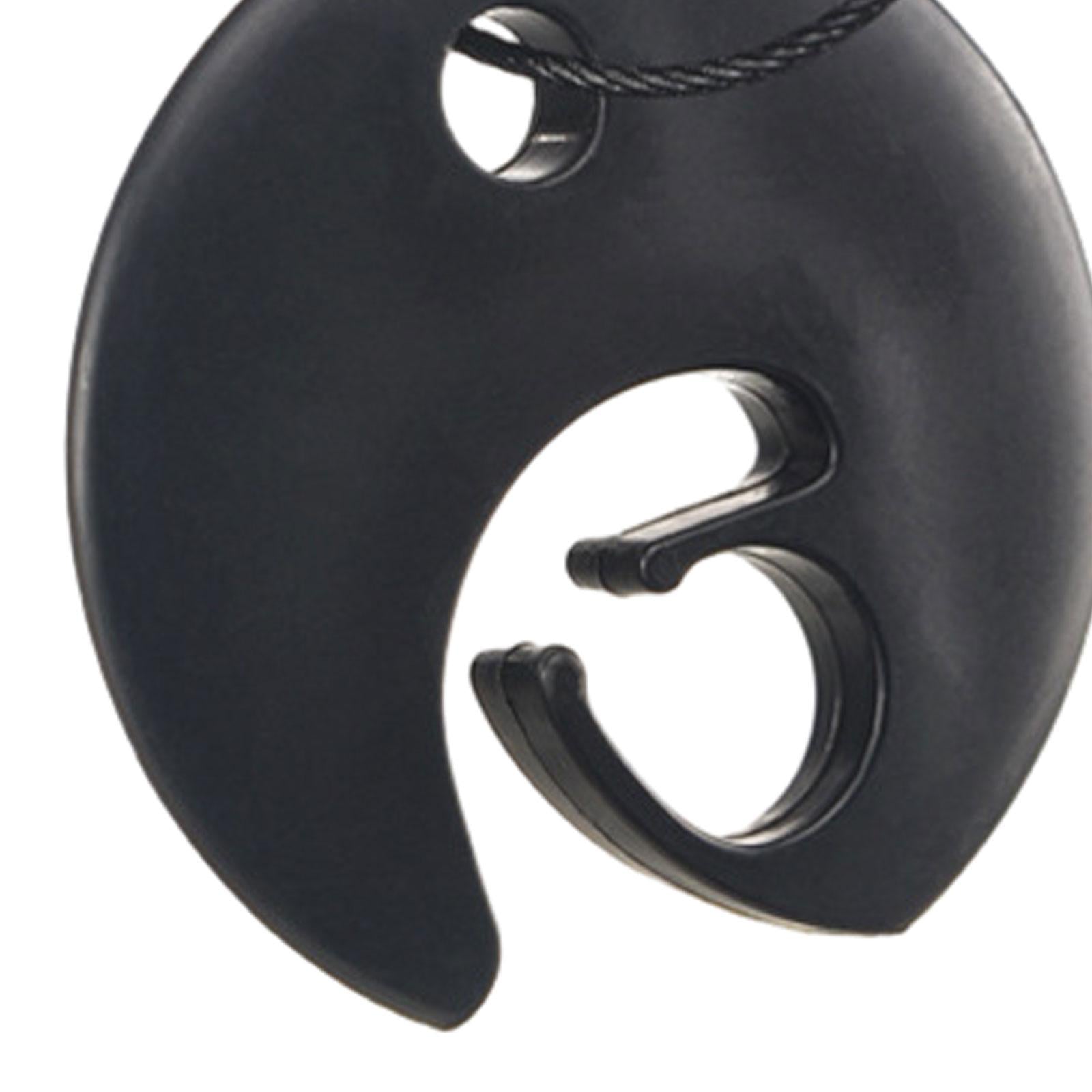 Disc Clip Durable Disc Carrying Accessory Outdoor Sports Disc Carrier Black