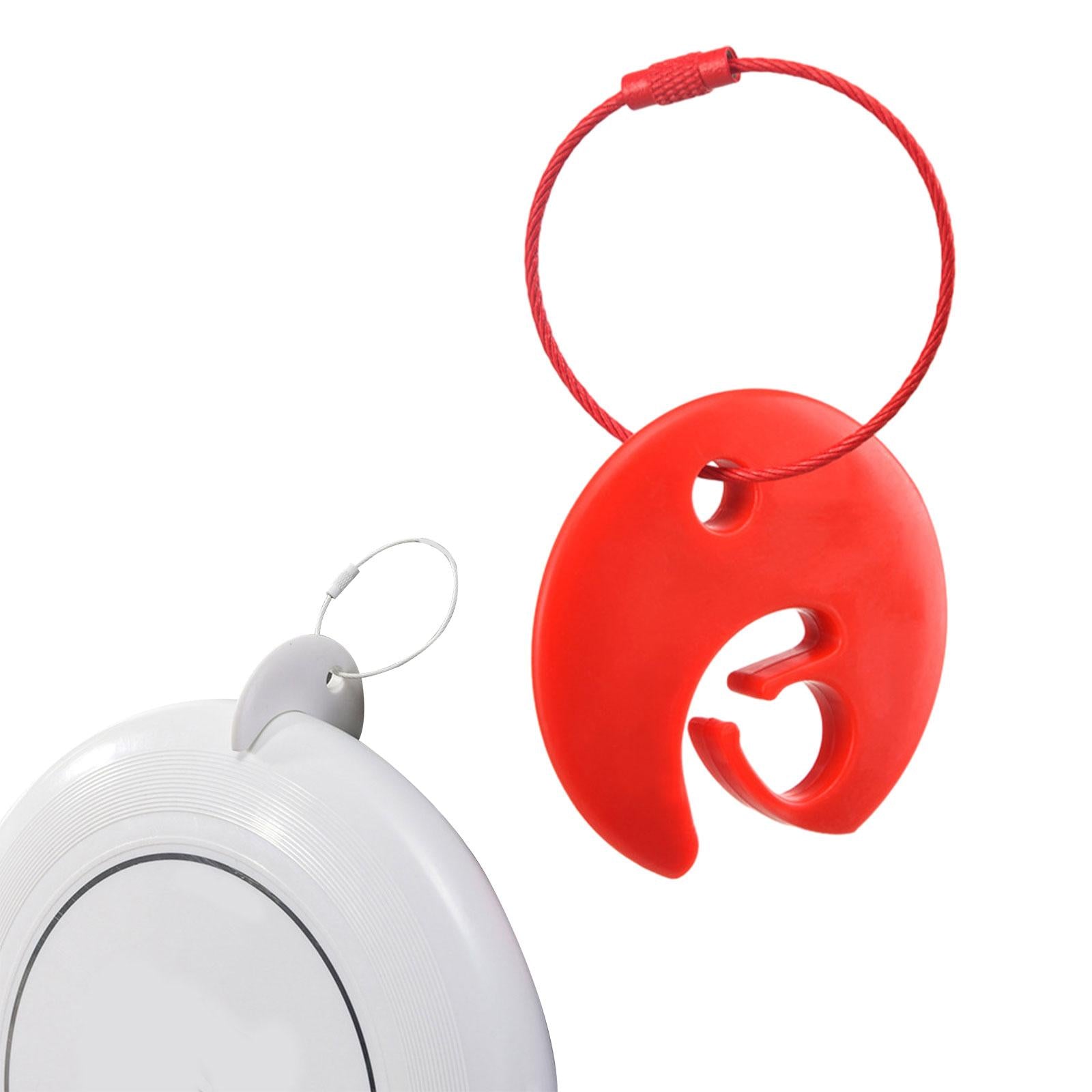 Disc Clip Durable Disc Carrying Accessory Outdoor Sports Disc Carrier Red