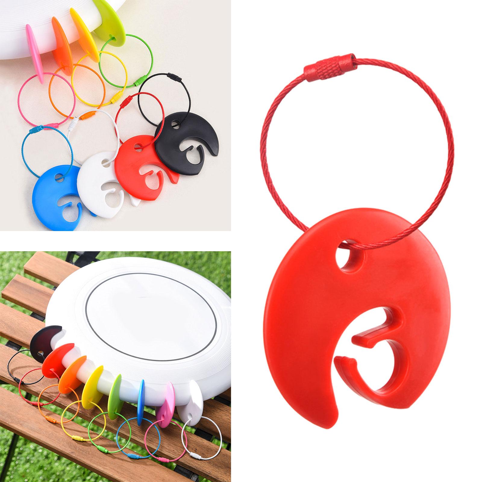 Disc Clip Durable Disc Carrying Accessory Outdoor Sports Disc Carrier Red