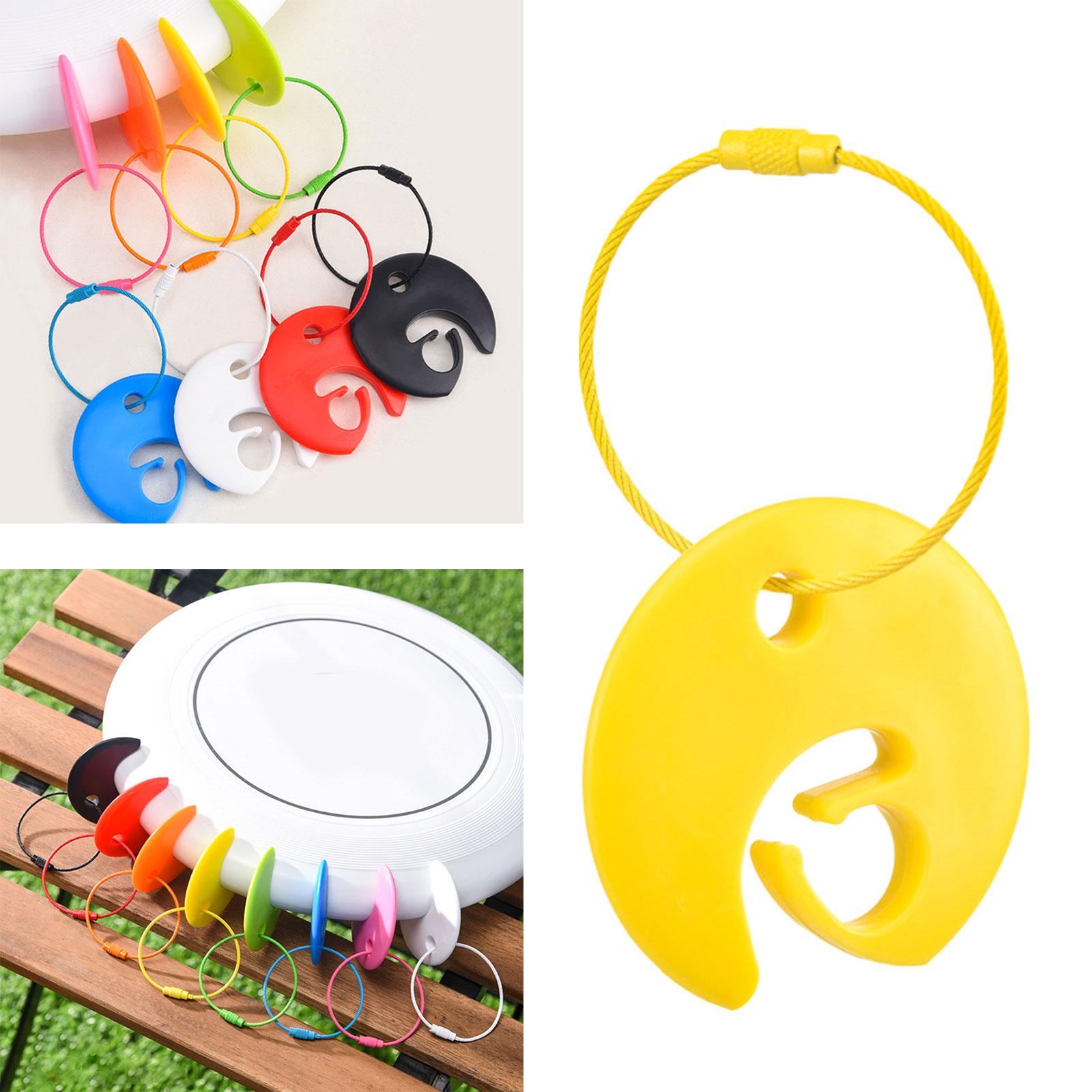 Disc Clip Durable Disc Carrying Accessory Outdoor Sports Disc Carrier Yellow