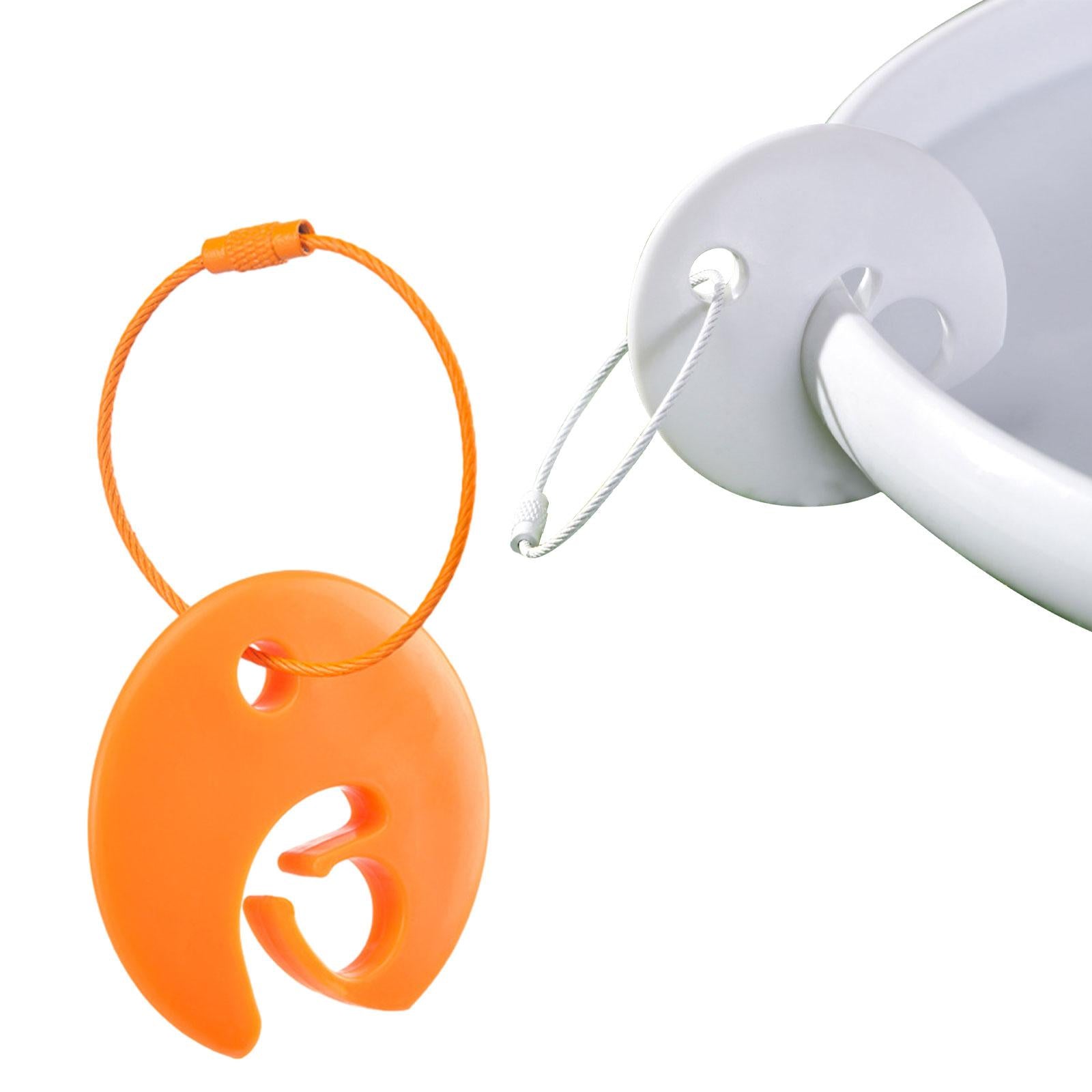 Disc Clip Durable Disc Carrying Accessory Outdoor Sports Disc Carrier Orange