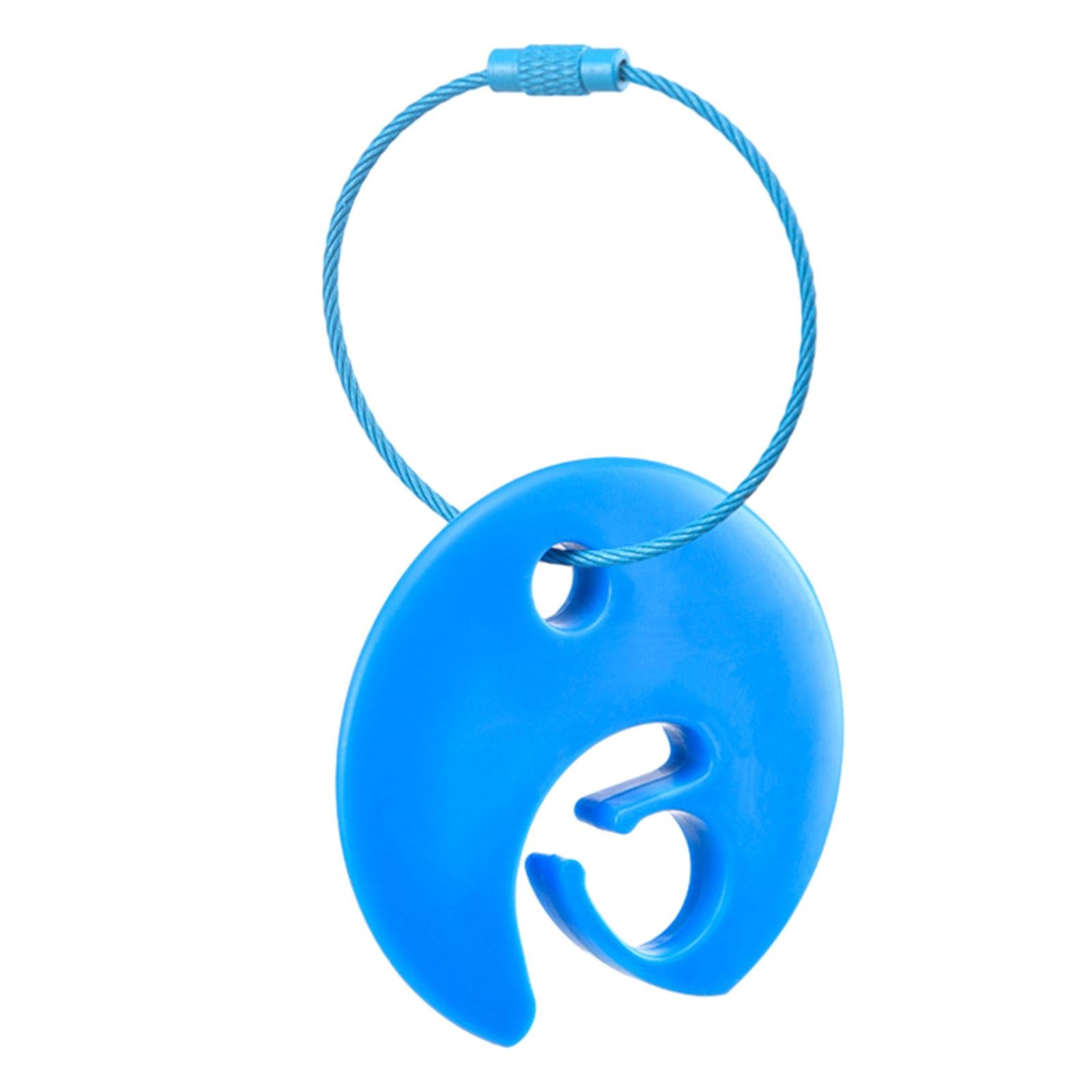 Disc Clip Durable Disc Carrying Accessory Outdoor Sports Disc Carrier Blue