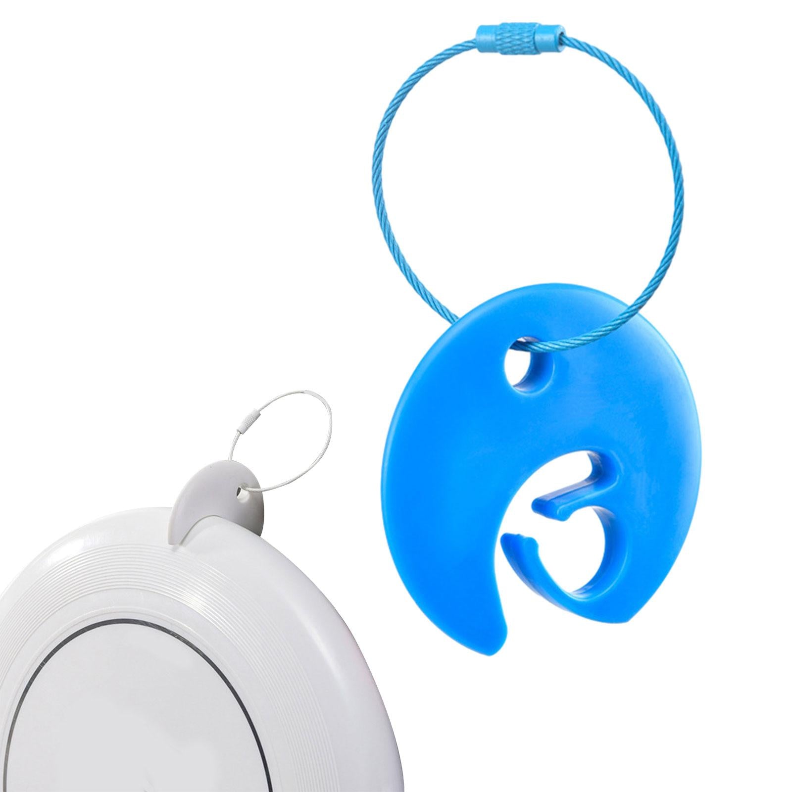 Disc Clip Durable Disc Carrying Accessory Outdoor Sports Disc Carrier Blue
