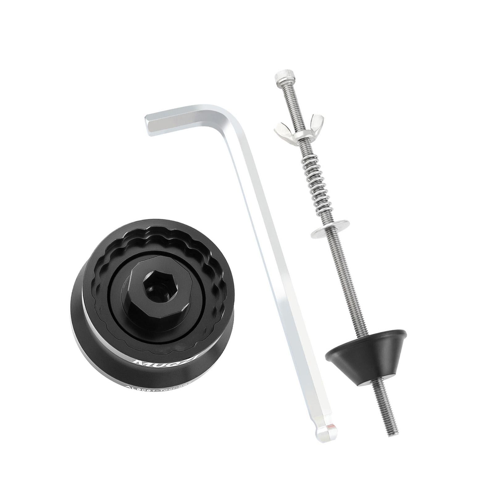 Bike Bottom Bracket Tool Repair Wrench Professional Parts BB Removing Wrench Black Hex Key