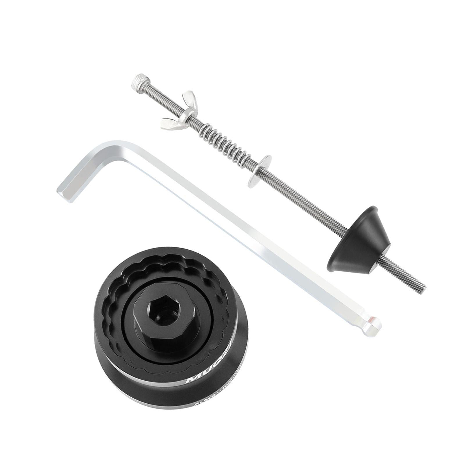 Bike Bottom Bracket Tool Repair Wrench Professional Parts BB Removing Wrench Black Hex Key