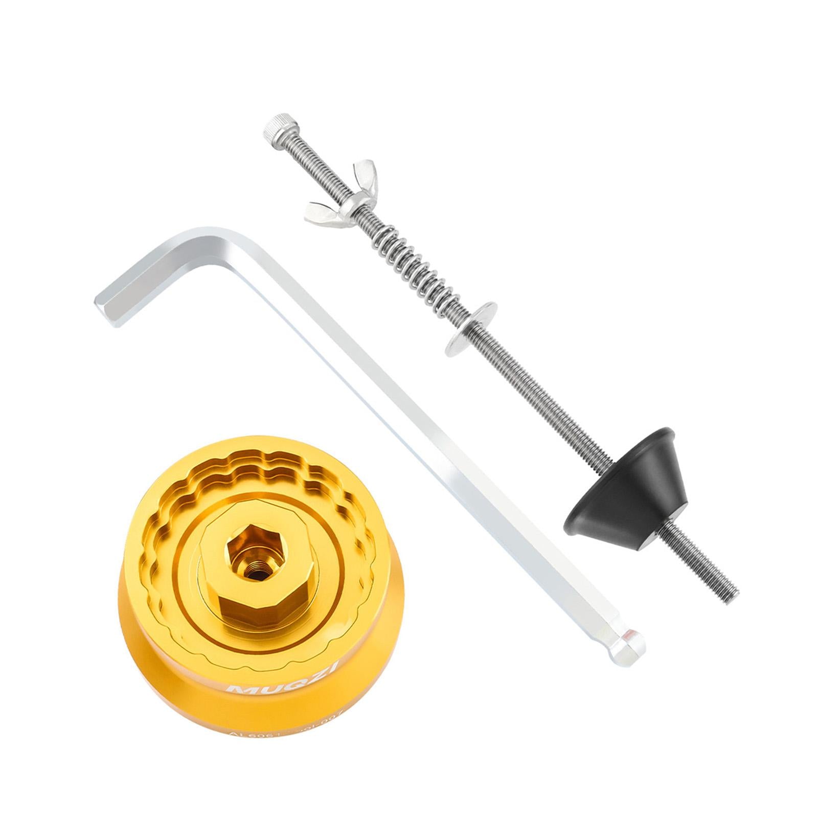 Bike Bottom Bracket Tool Repair Wrench Professional Parts BB Removing Wrench Gold Hex Key