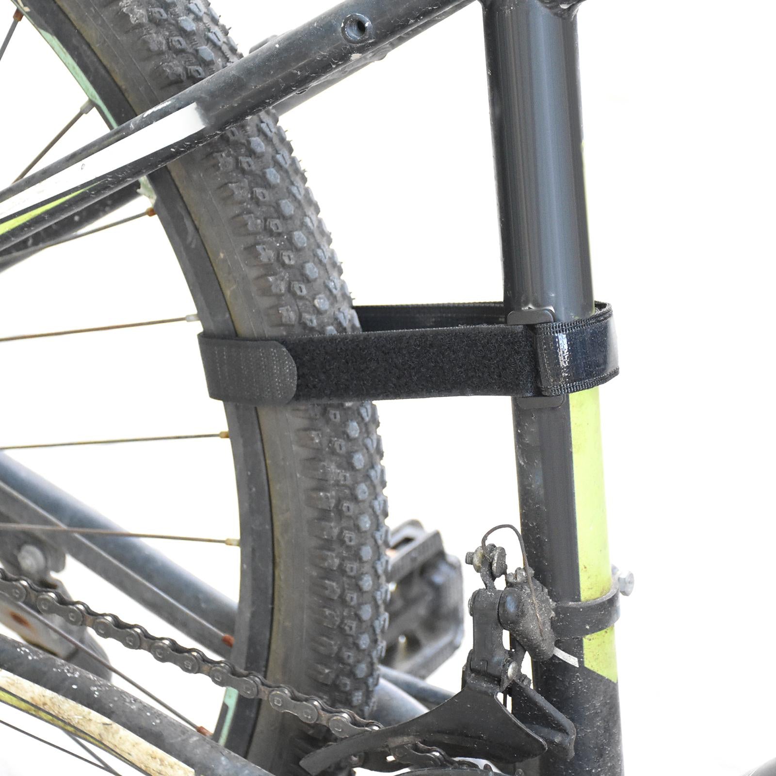 Bike Rack Straps Fix Tires with Stronger Gel Grip Cycling Bike Cinch Straps red