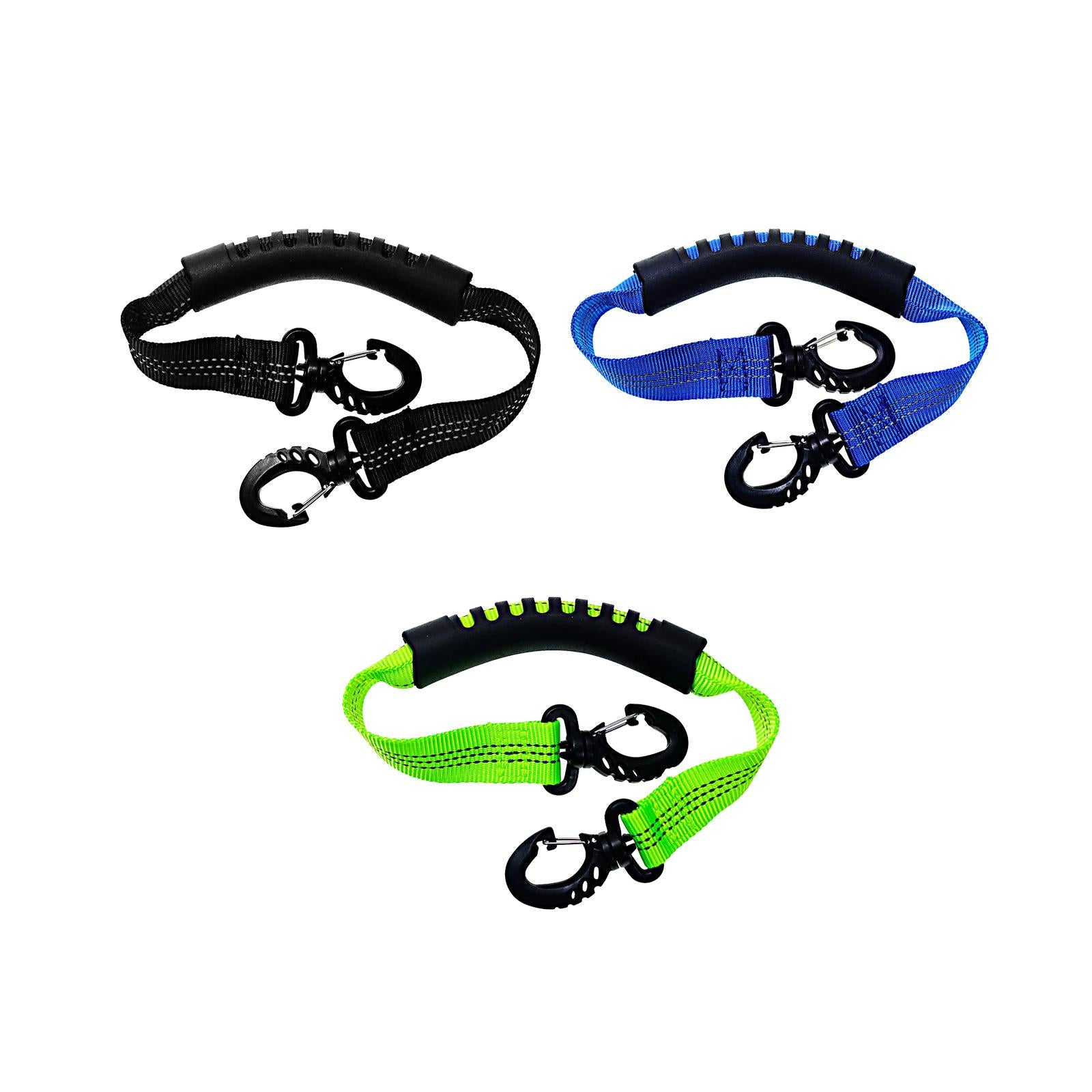 2xRoller Skate Strap Carrying Ski Boots Carrier Strap for Outdoor Skating Kids black