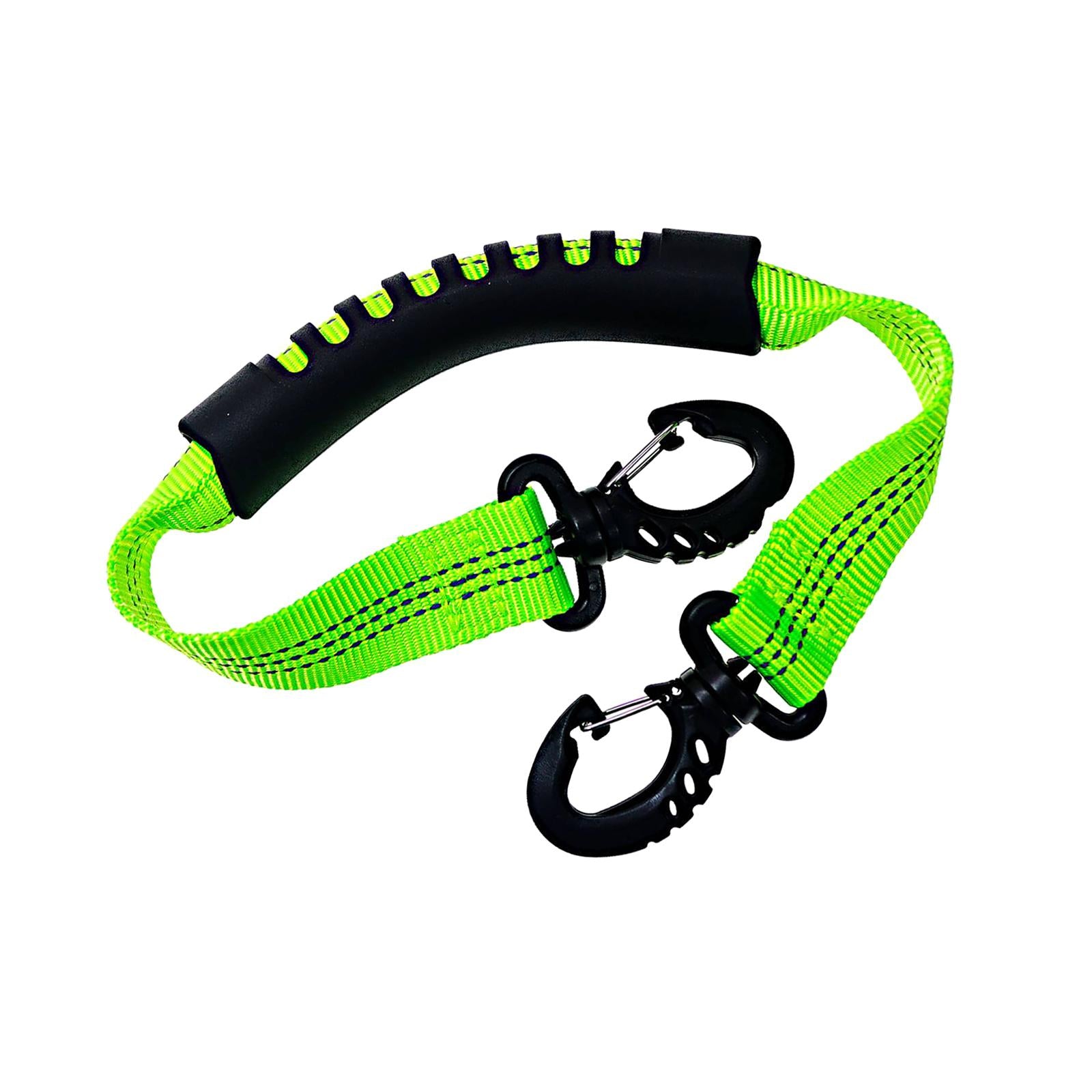 3xRoller Skate Strap Carrying Ski Boots Carrier Strap for Outdoor Skating Kids green