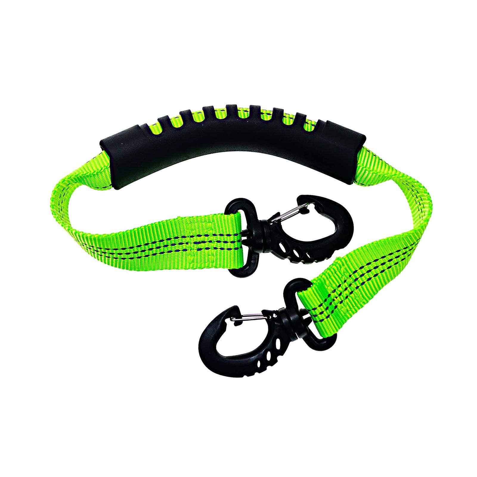 3xRoller Skate Strap Carrying Ski Boots Carrier Strap for Outdoor Skating Kids green