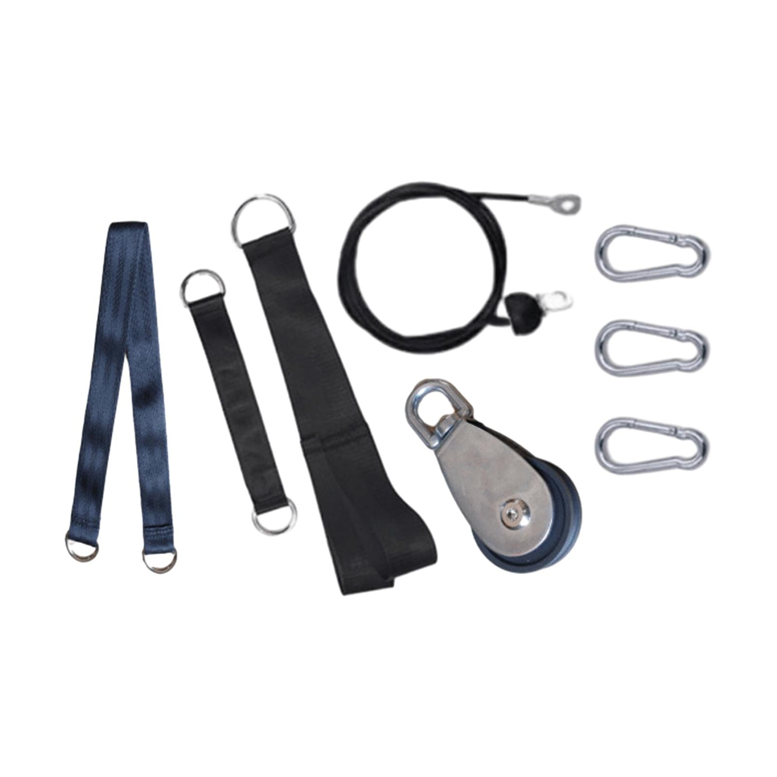 LAT Pull Down Pulley System Weight Pulley System for Plates for Arm Workouts