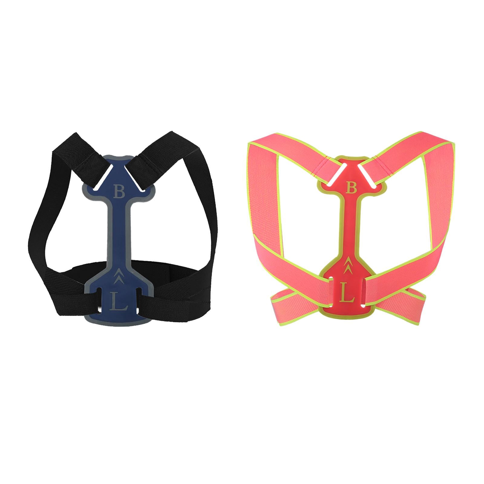 Trainer Support Back Straightener Spine Corrector for Kids Women Men Black S