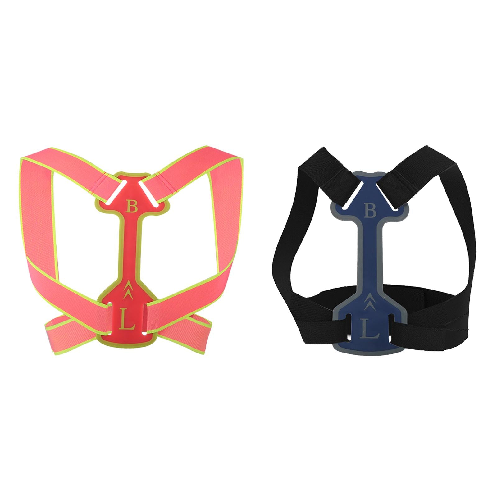 Trainer Support Back Straightener Spine Corrector for Kids Women Men Black S