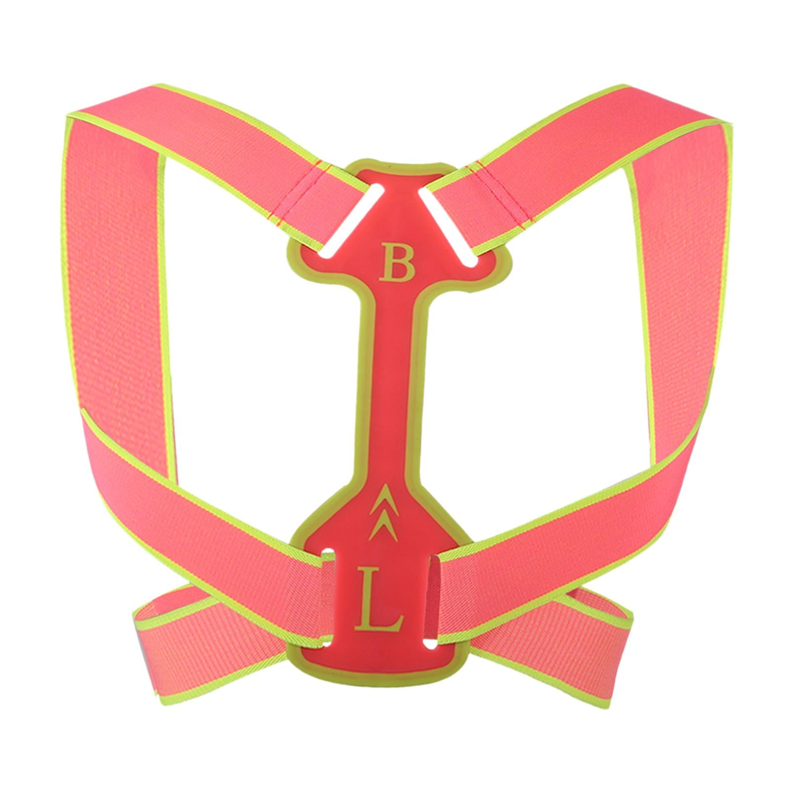 Trainer Support Back Straightener Spine Corrector for Kids Women Men Pink M