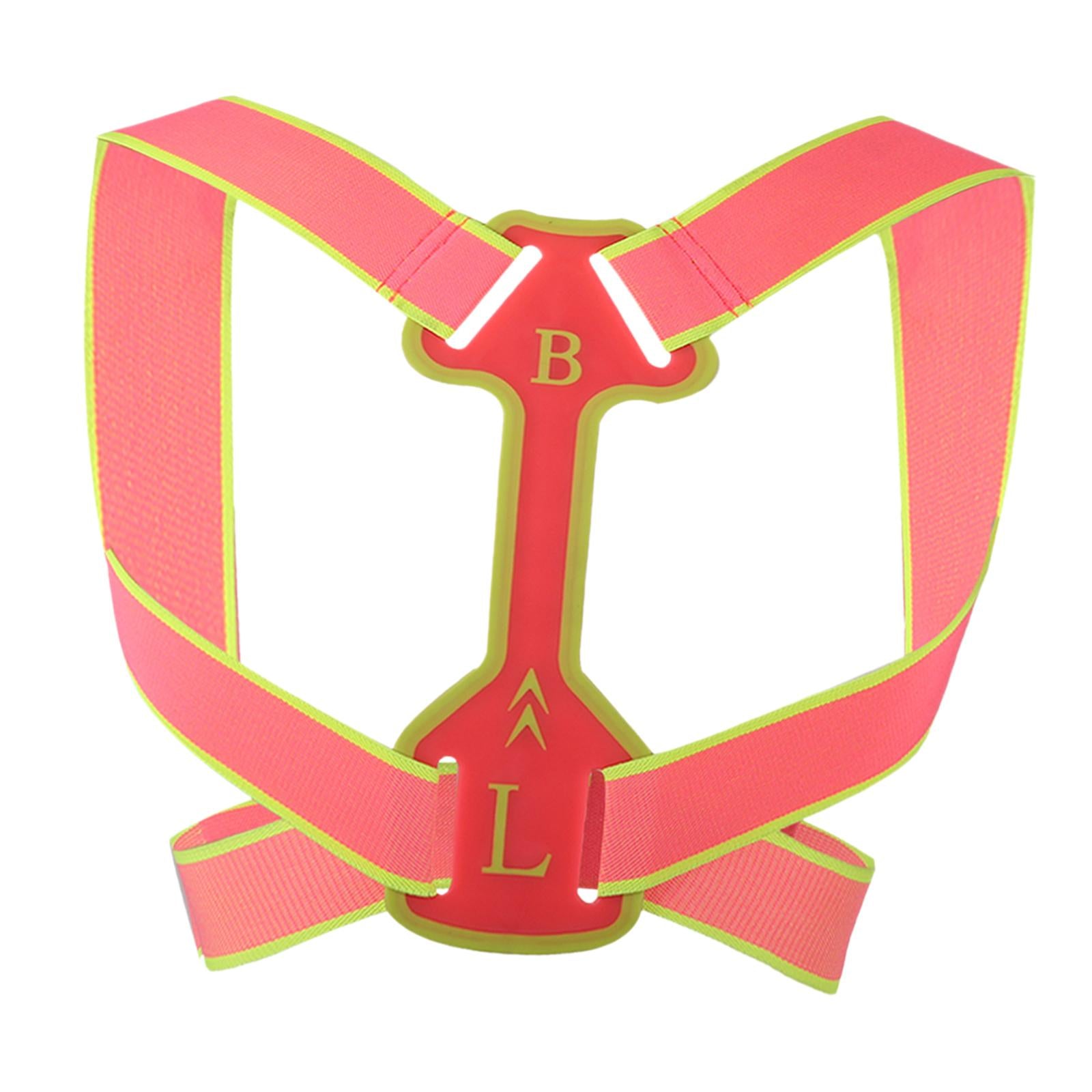 Trainer Support Back Straightener Spine Corrector for Kids Women Men Pink M